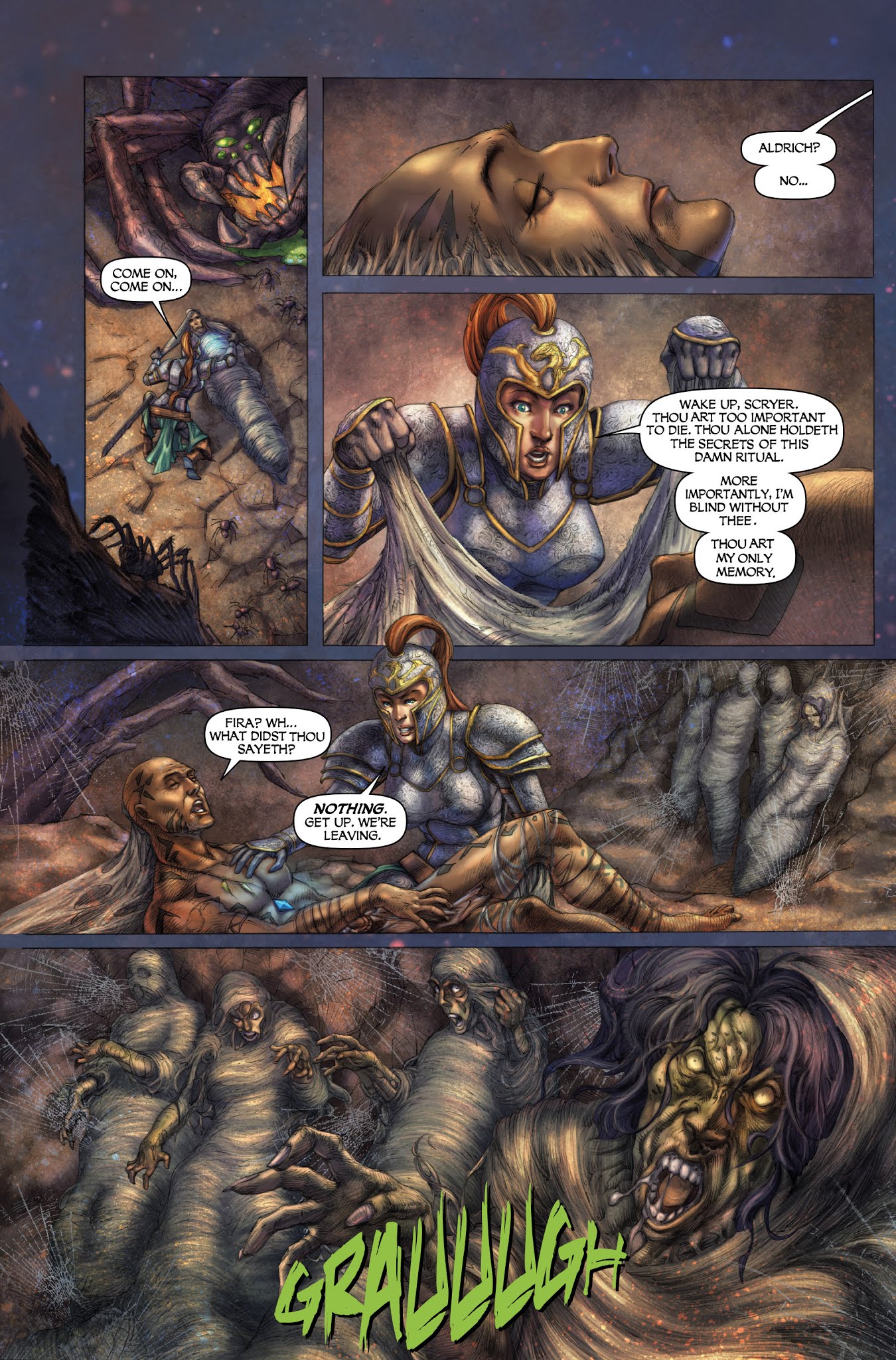 Read online Dark Souls: The Breath of Andolus comic -  Issue #2 - 15