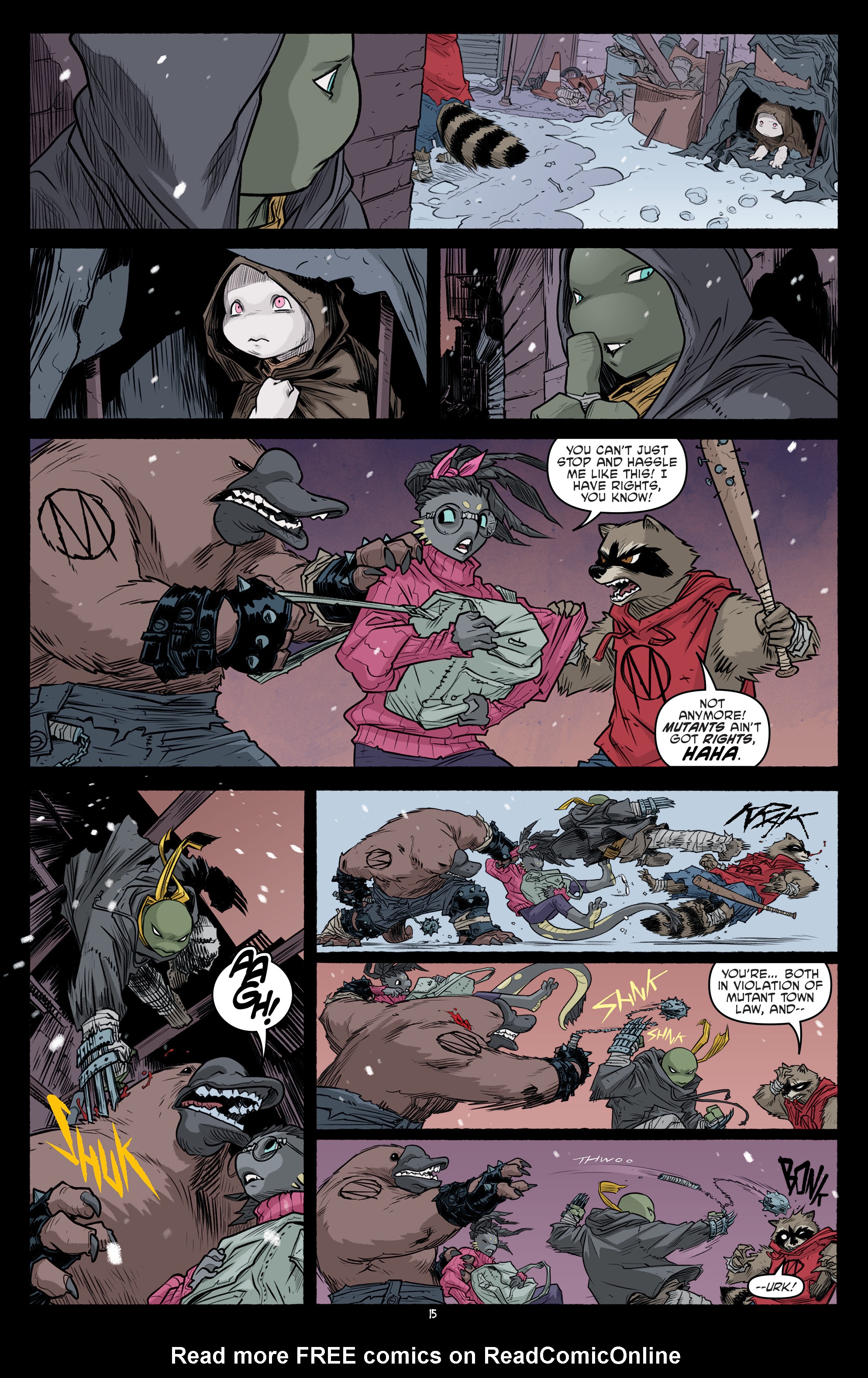 Read online Teenage Mutant Ninja Turtles (2011) comic -  Issue #101 - 17