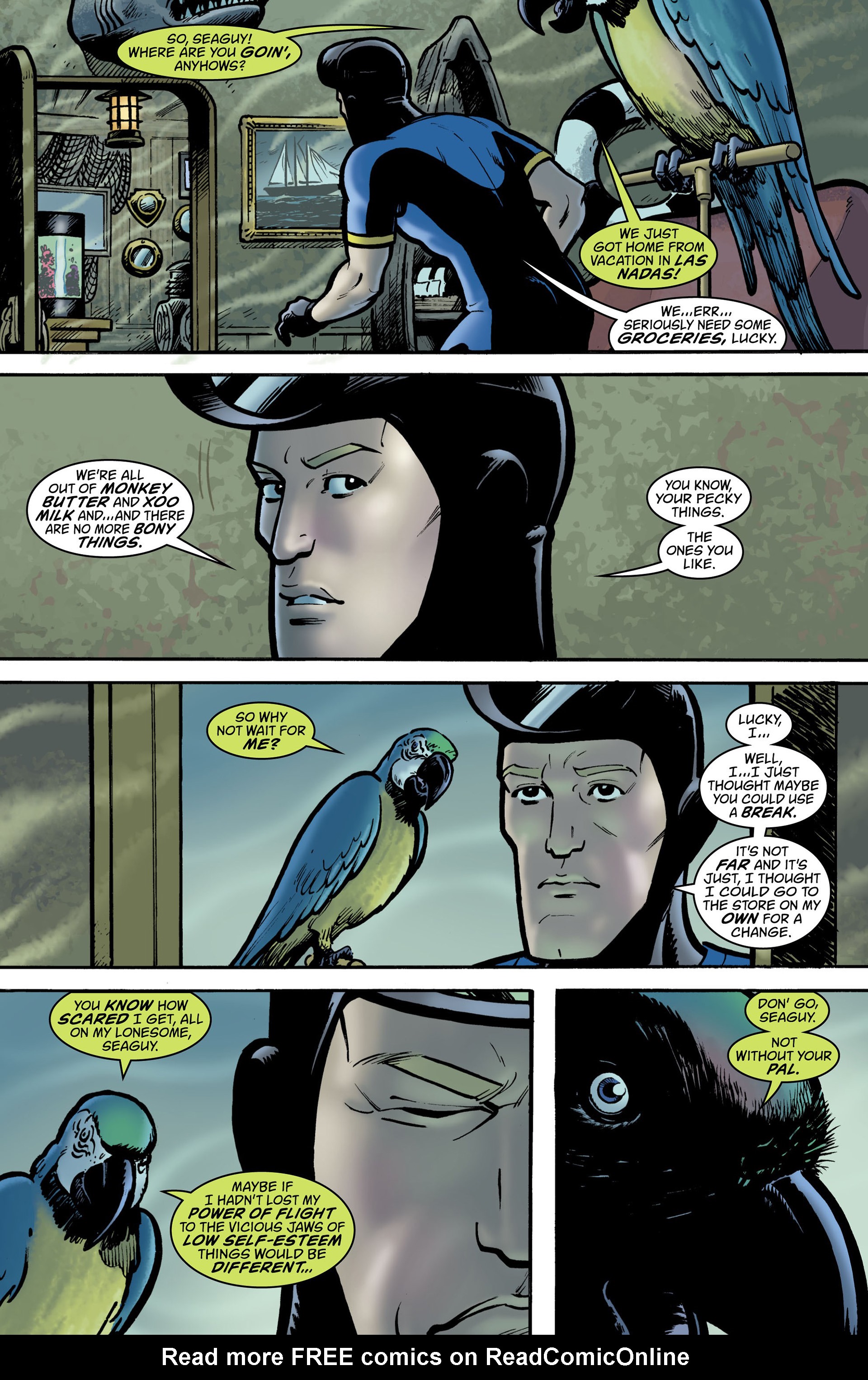 Read online Seaguy: The Slaves of Mickey Eye comic -  Issue #1 - 5