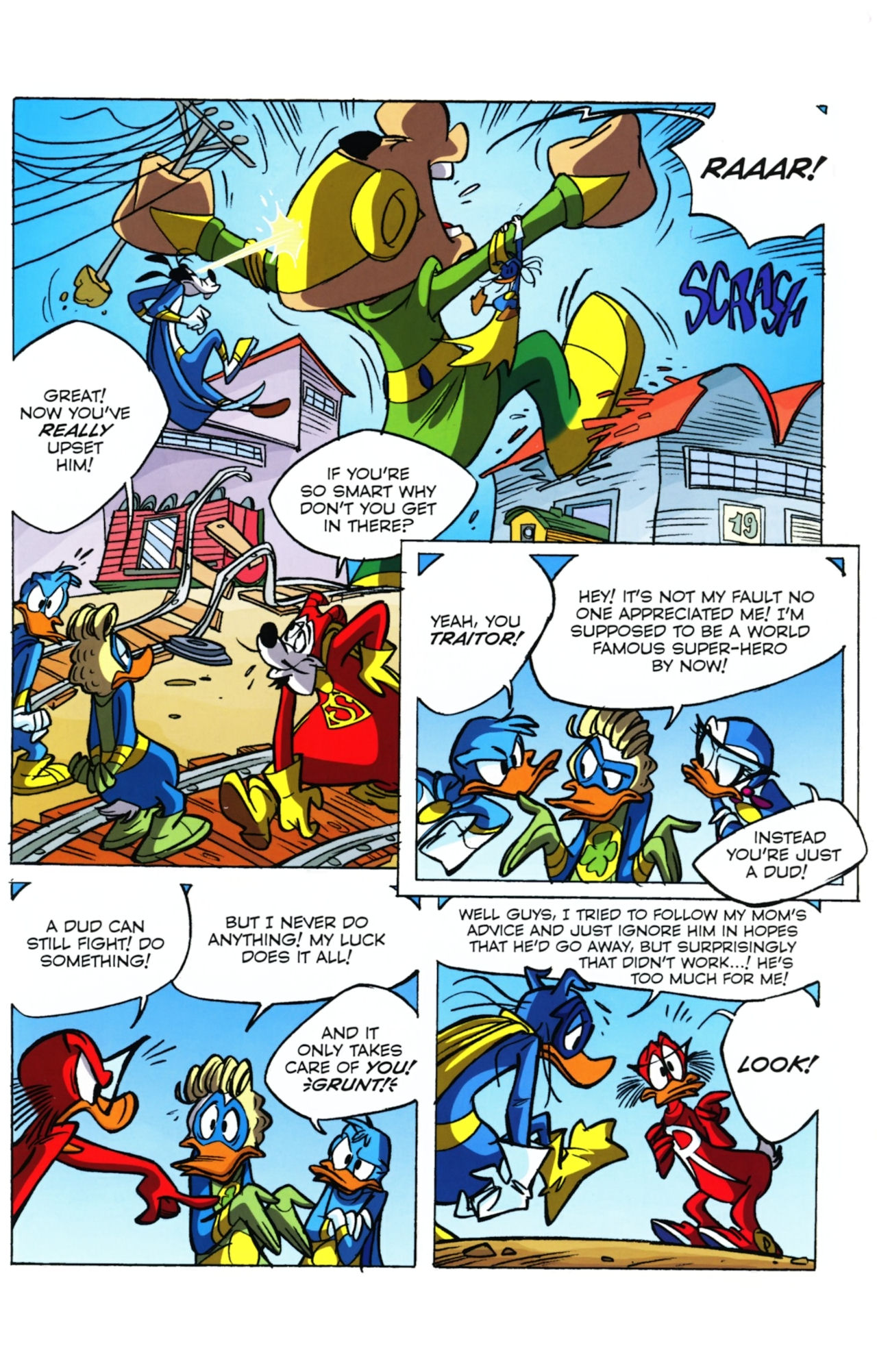 Read online Disney's Hero Squad comic -  Issue #6 - 16