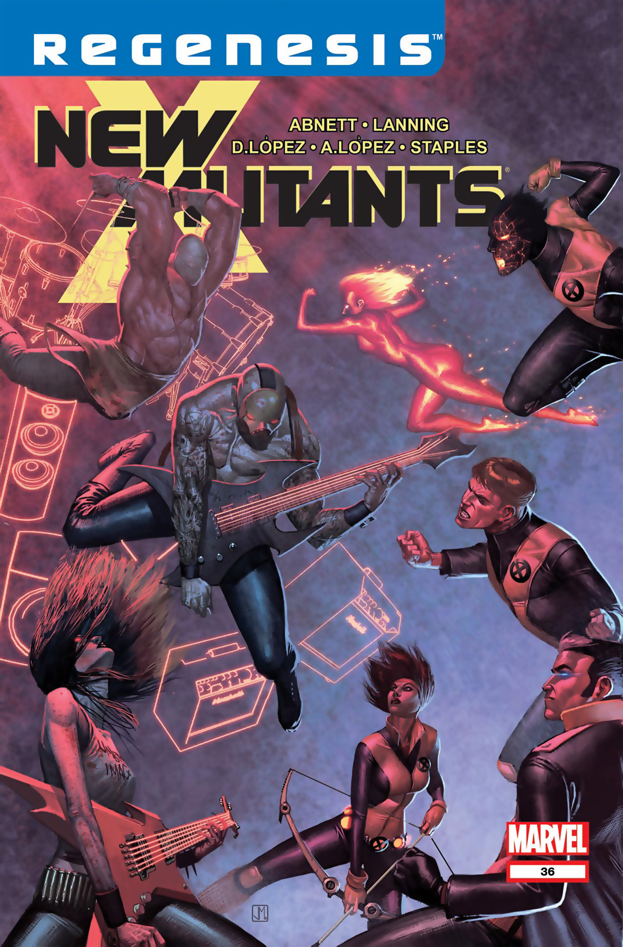 Read online New Mutants (2009) comic -  Issue #36 - 1