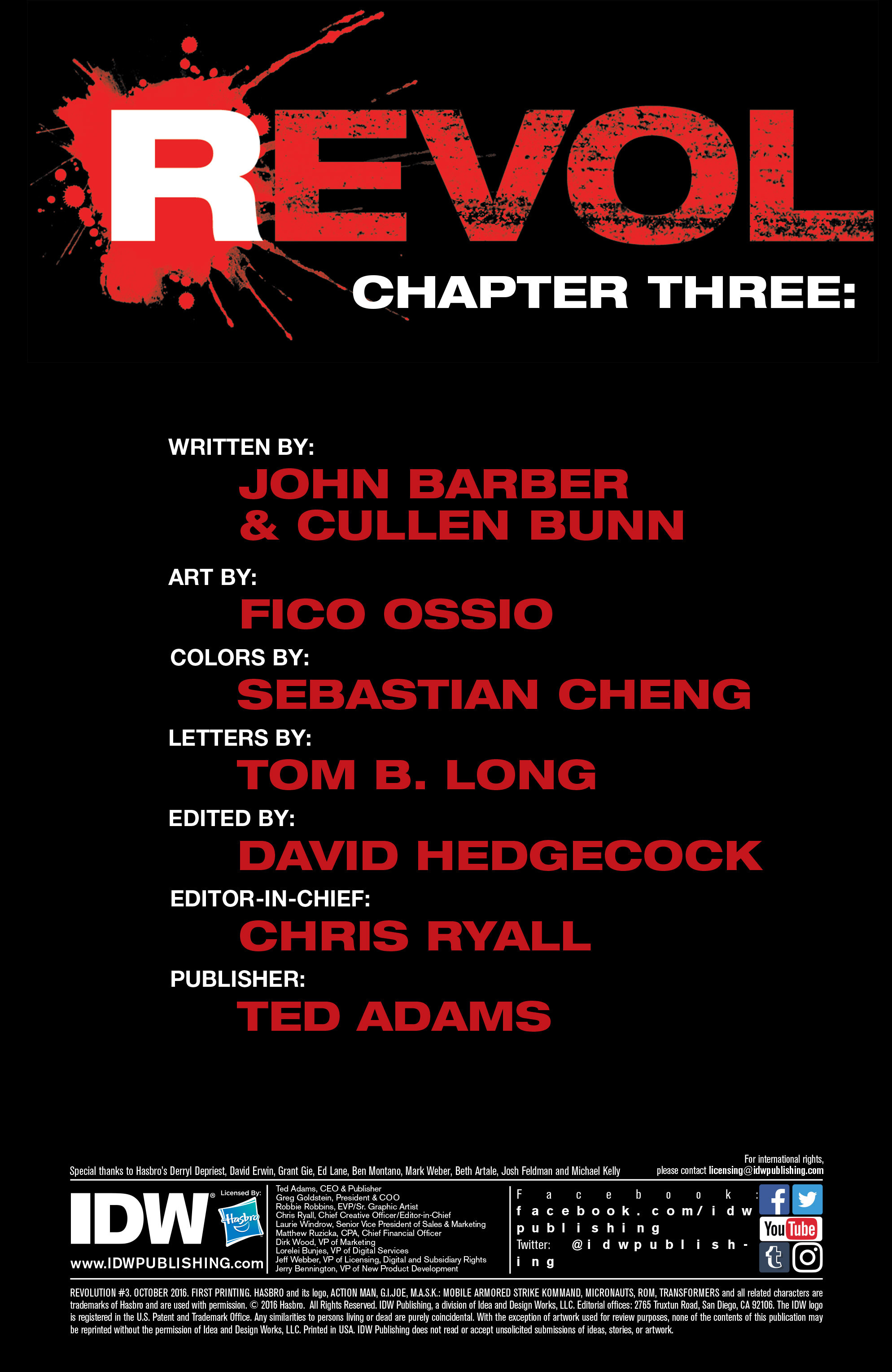 Read online Revolution comic -  Issue #3 - 2