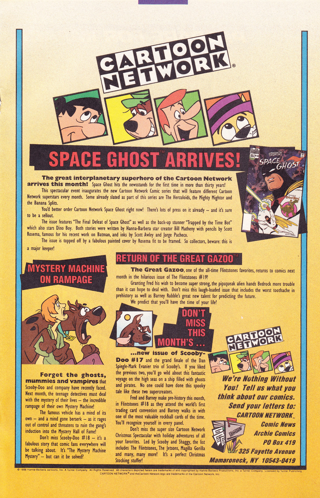 Read online Scooby-Doo (1995) comic -  Issue #17 - 19