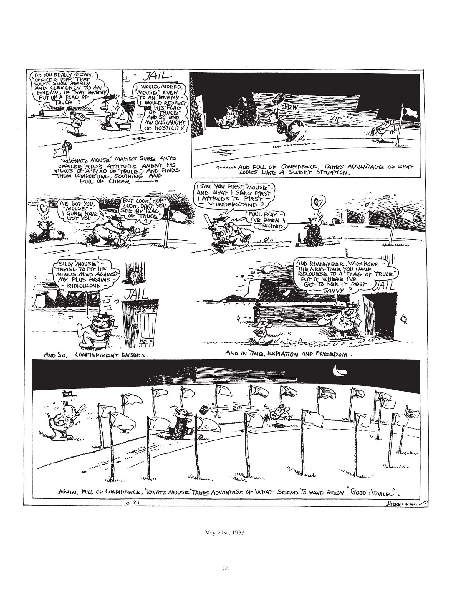 Read online Krazy & Ignatz comic -  Issue # TPB 8 - 51