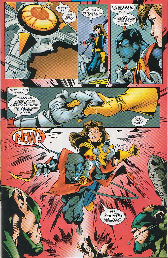 Read online Excalibur (1988) comic -  Issue #98 - 12