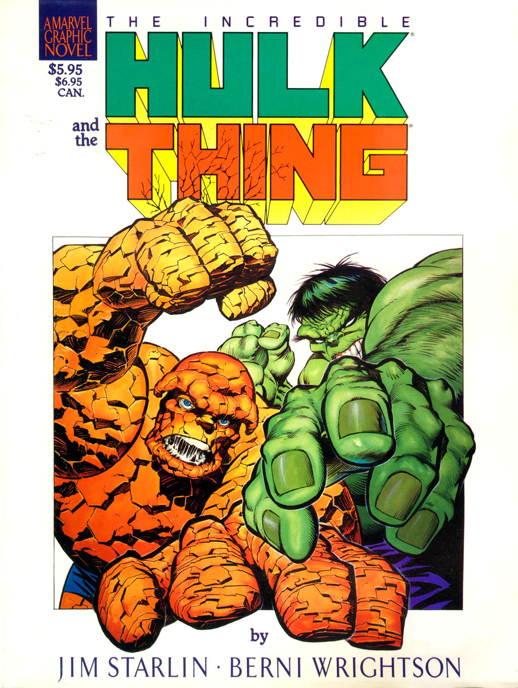 Read online Marvel Graphic Novel comic -  Issue #29 - Hulk & Thing - The Big Change - 1