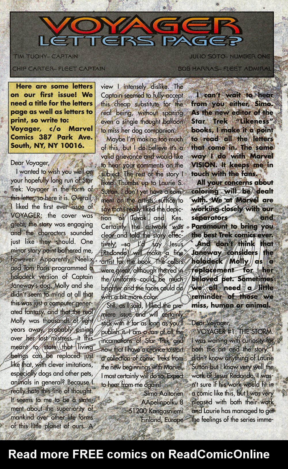 Read online Star Trek: Voyager comic -  Issue #9 - 19