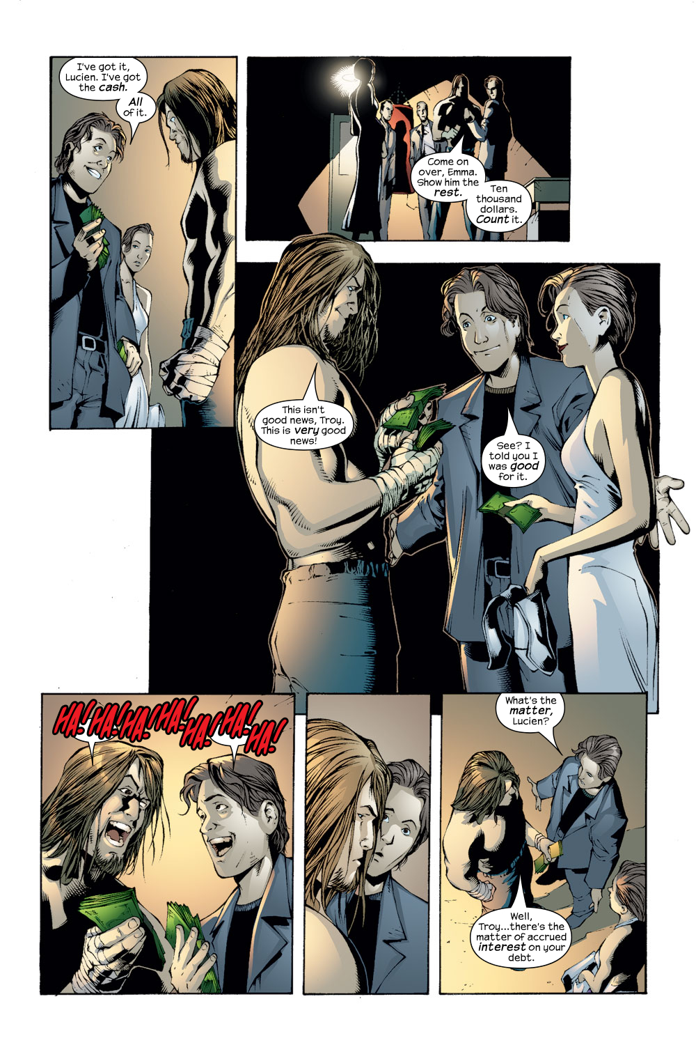 Read online Emma Frost comic -  Issue #9 - 10