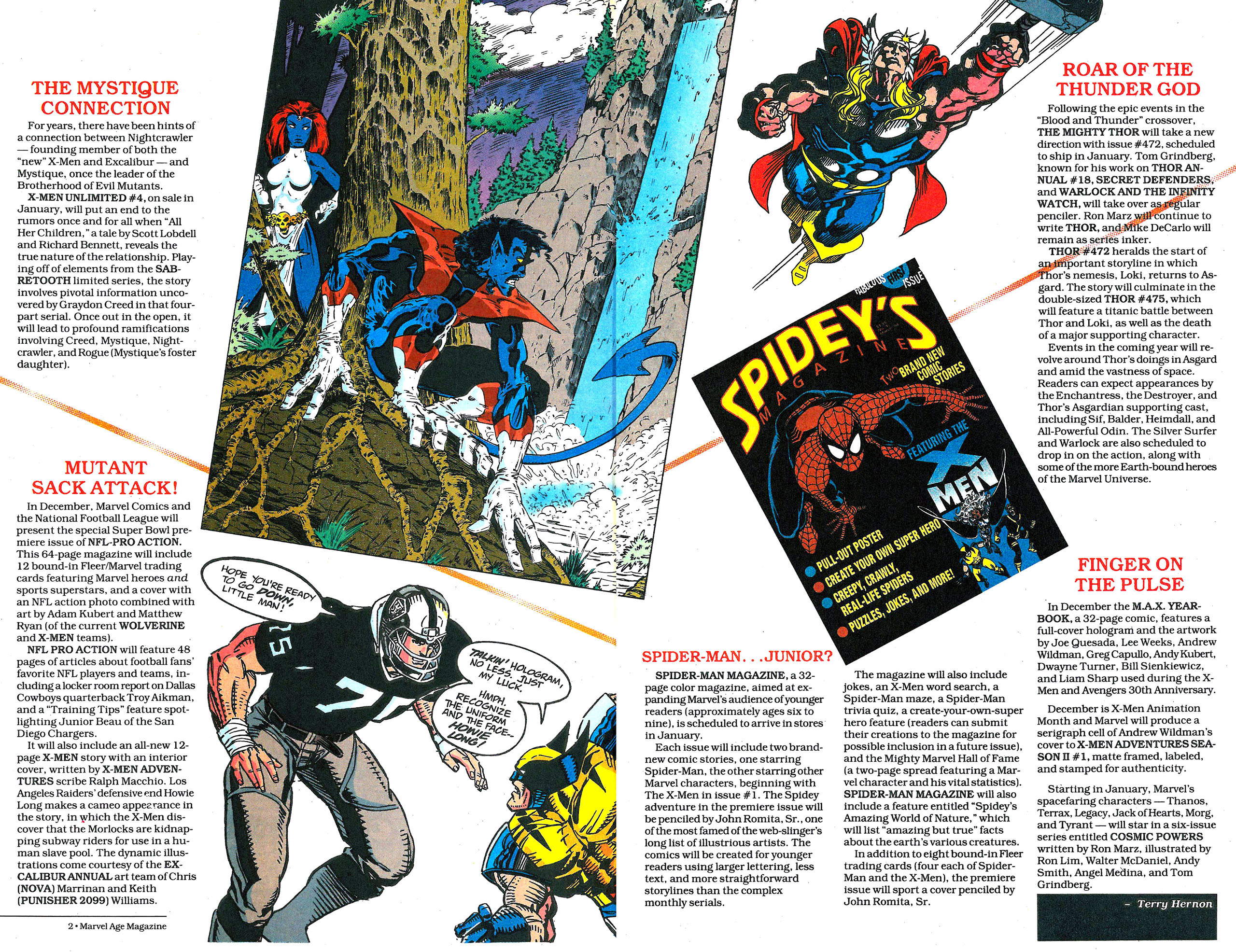 Read online Marvel Age comic -  Issue #132 - 4