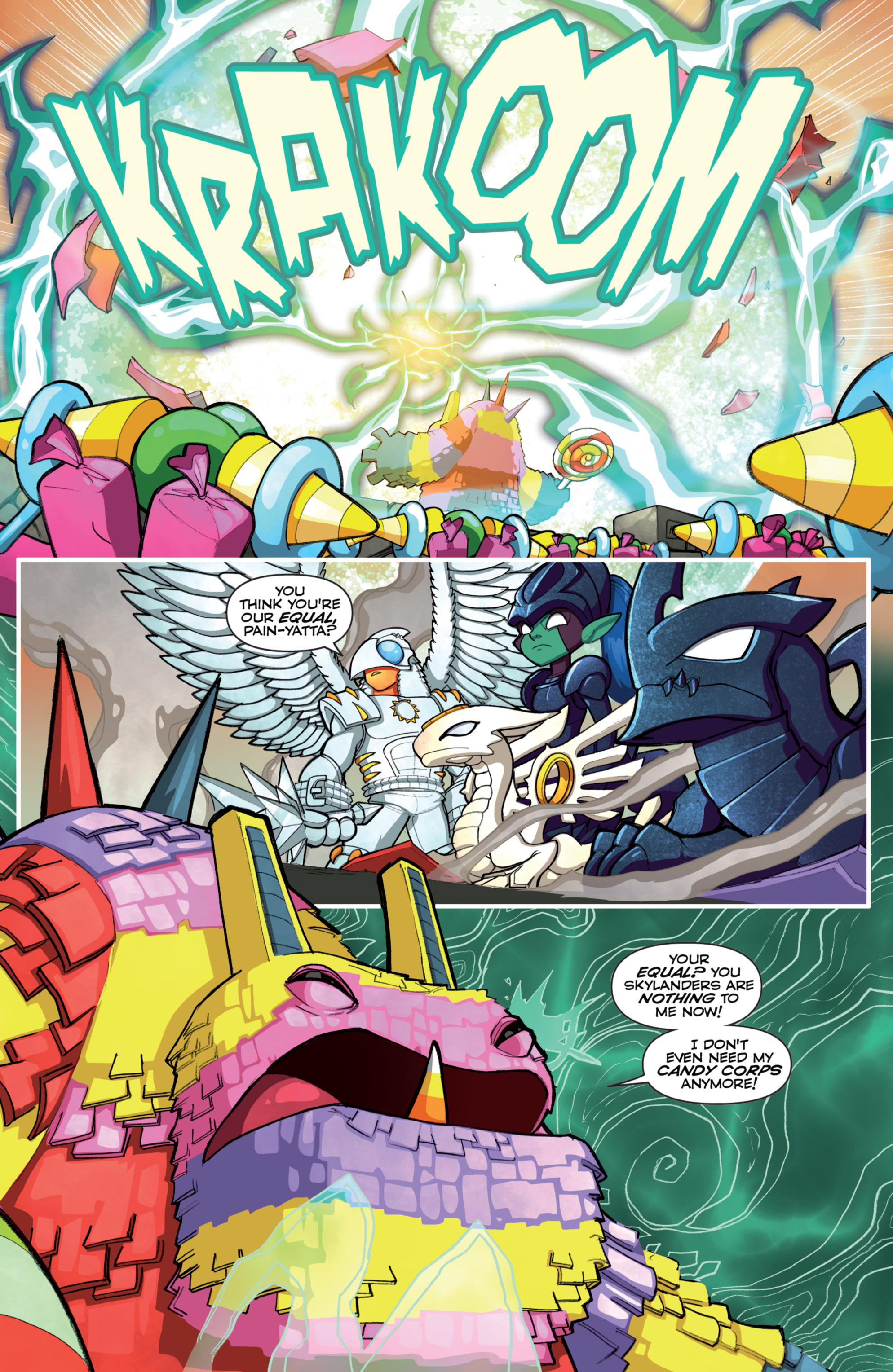 Read online Skylanders comic -  Issue #11 - 16