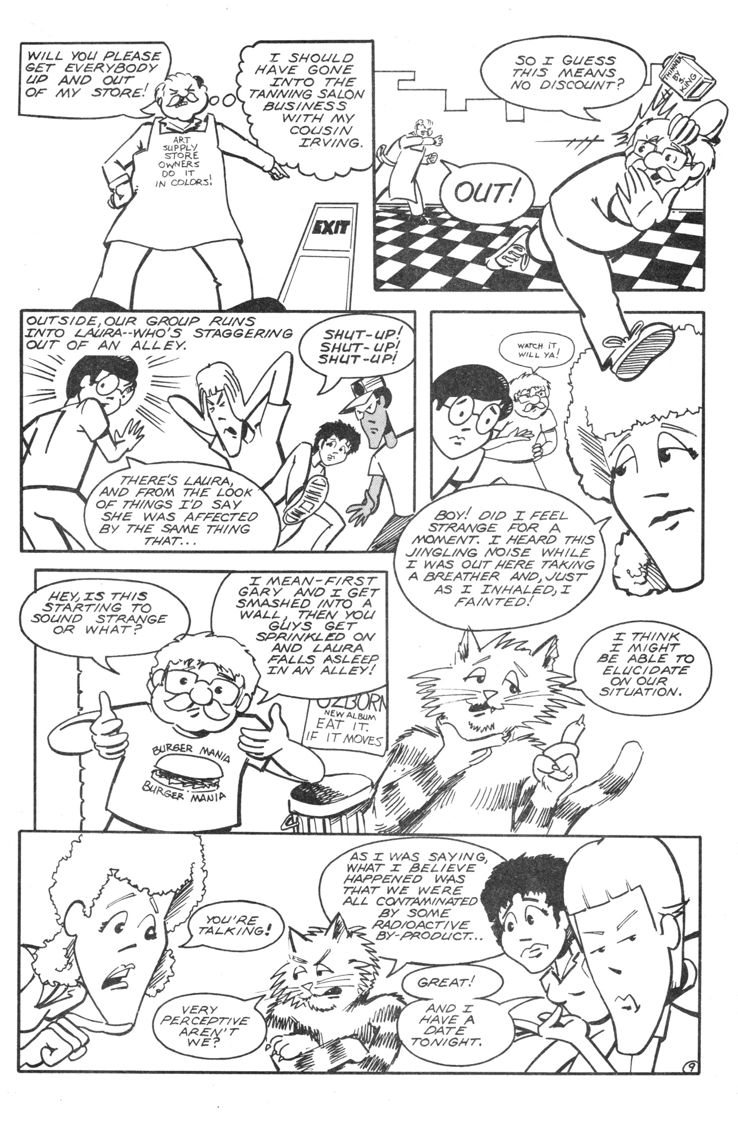 Read online Blip and the C.C.A.D.S. comic -  Issue #1 - 12