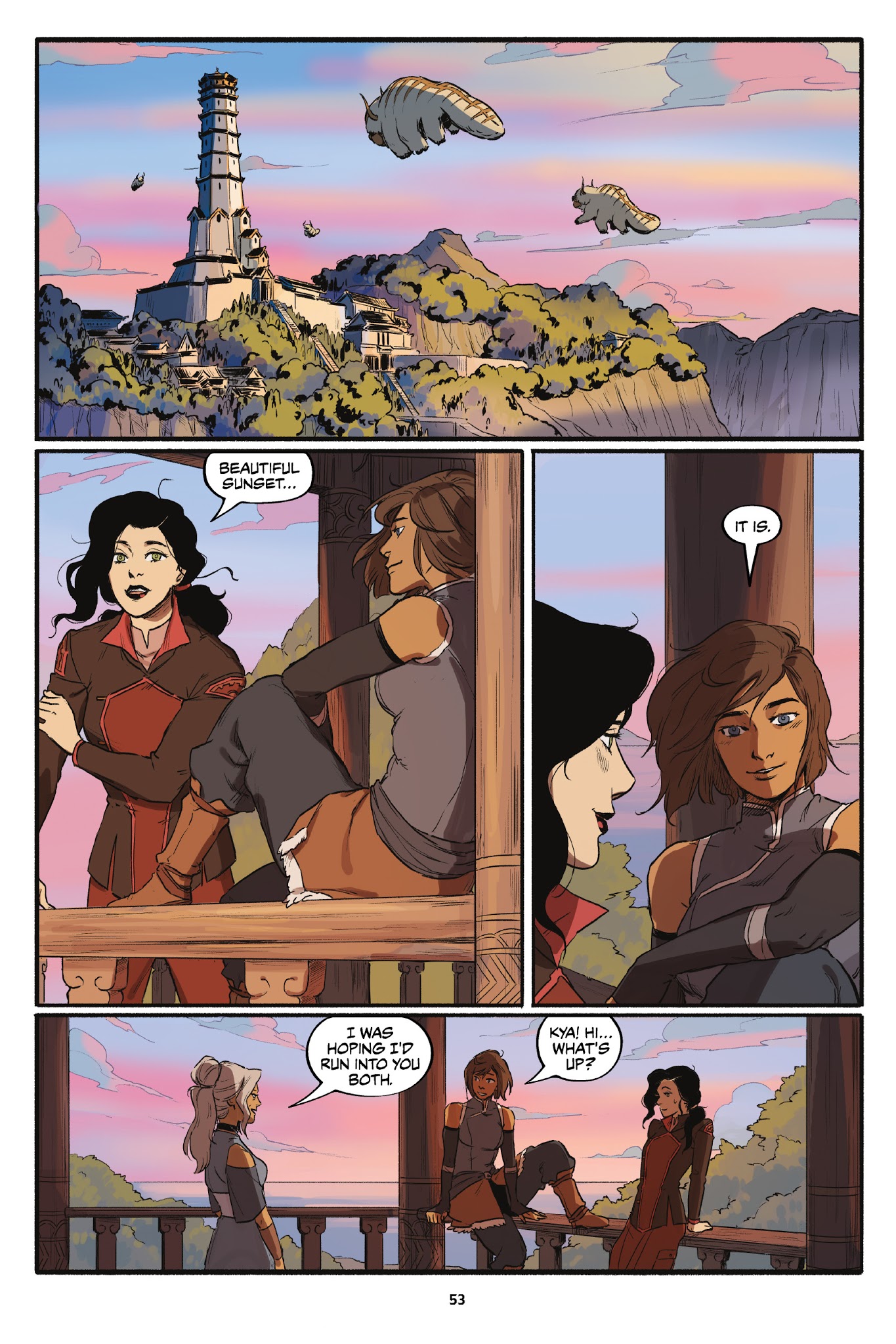 Read online Nickelodeon The Legend of Korra – Turf Wars comic -  Issue #1 - 54