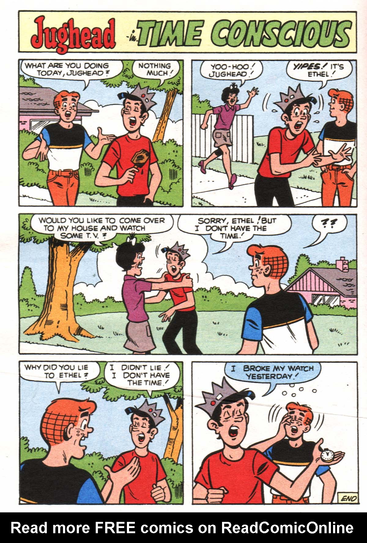 Read online Jughead's Double Digest Magazine comic -  Issue #86 - 133