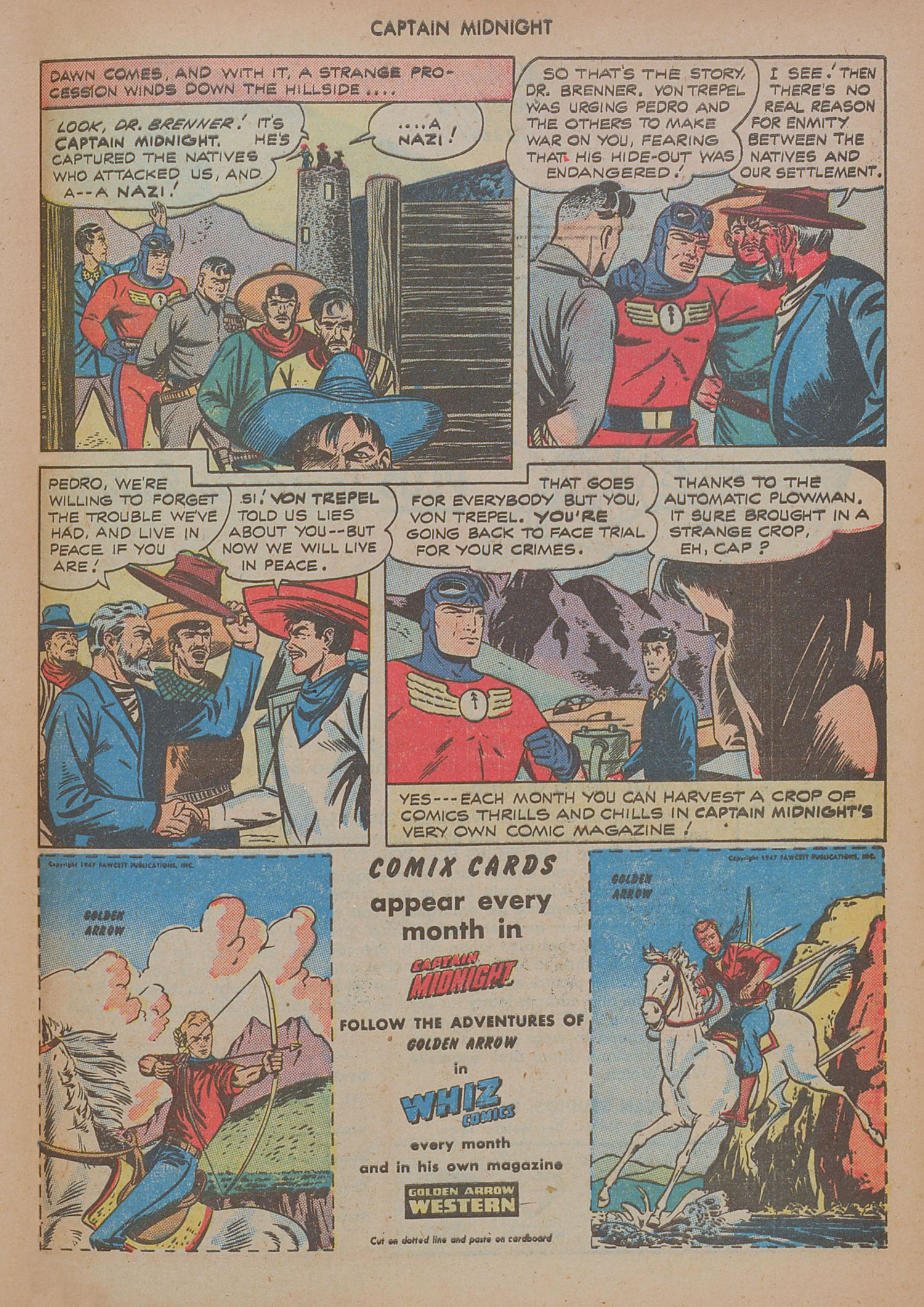 Read online Captain Midnight (1942) comic -  Issue #60 - 33
