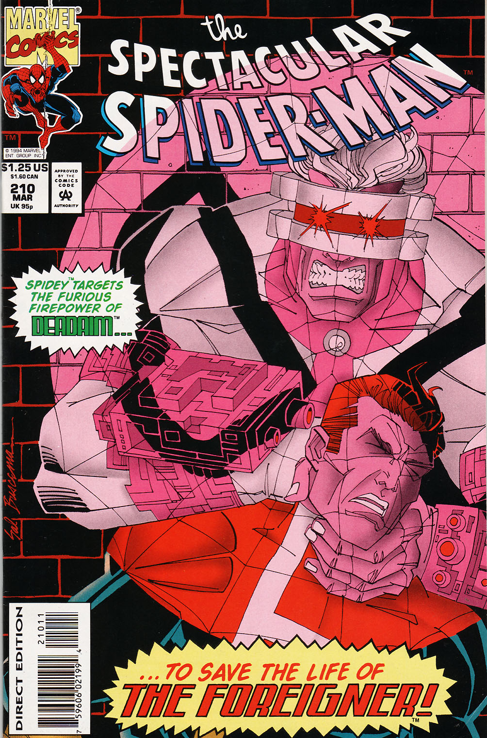 Read online The Spectacular Spider-Man (1976) comic -  Issue #210 - 1