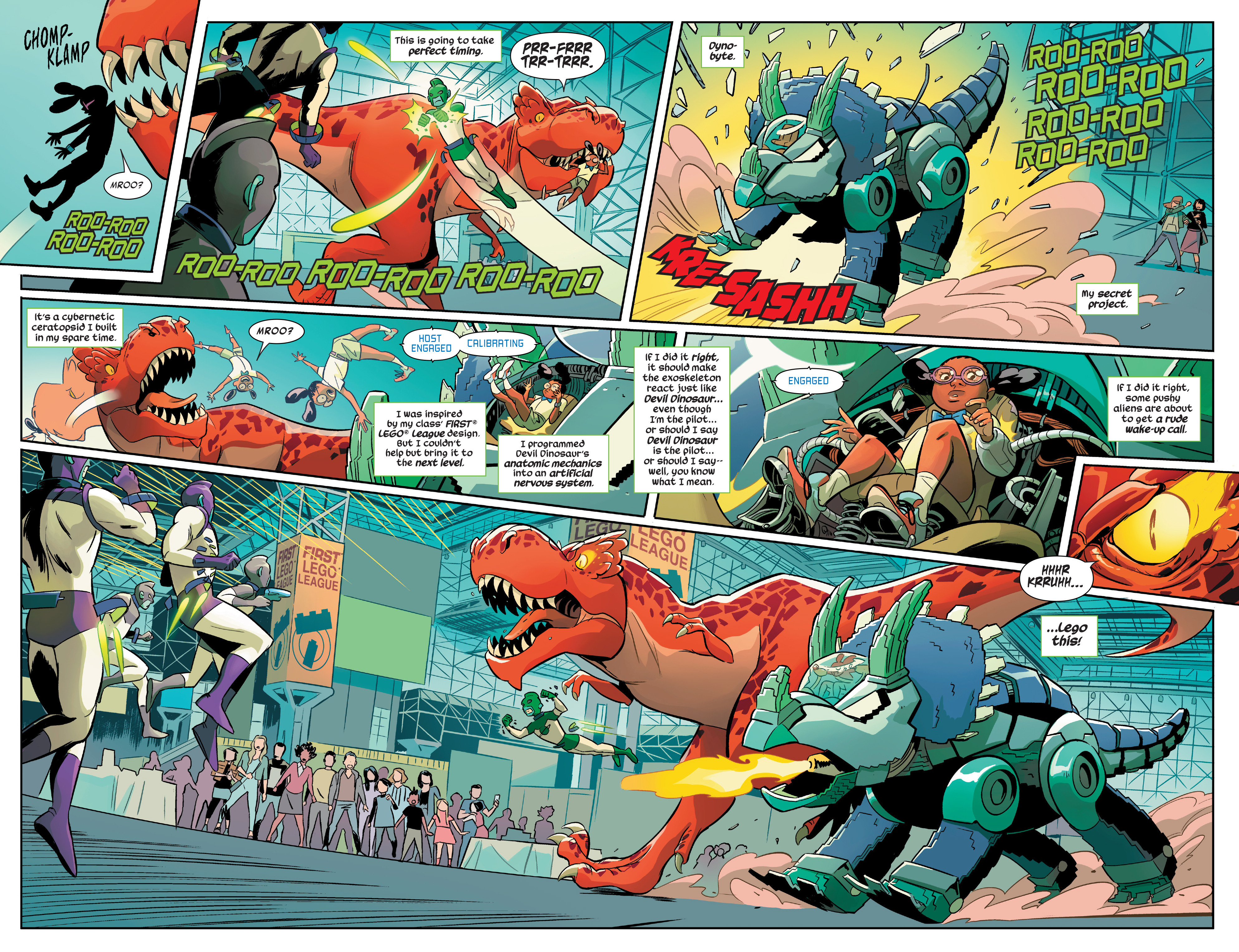 Read online Moon Girl And Devil Dinosaur comic -  Issue #12 - 14