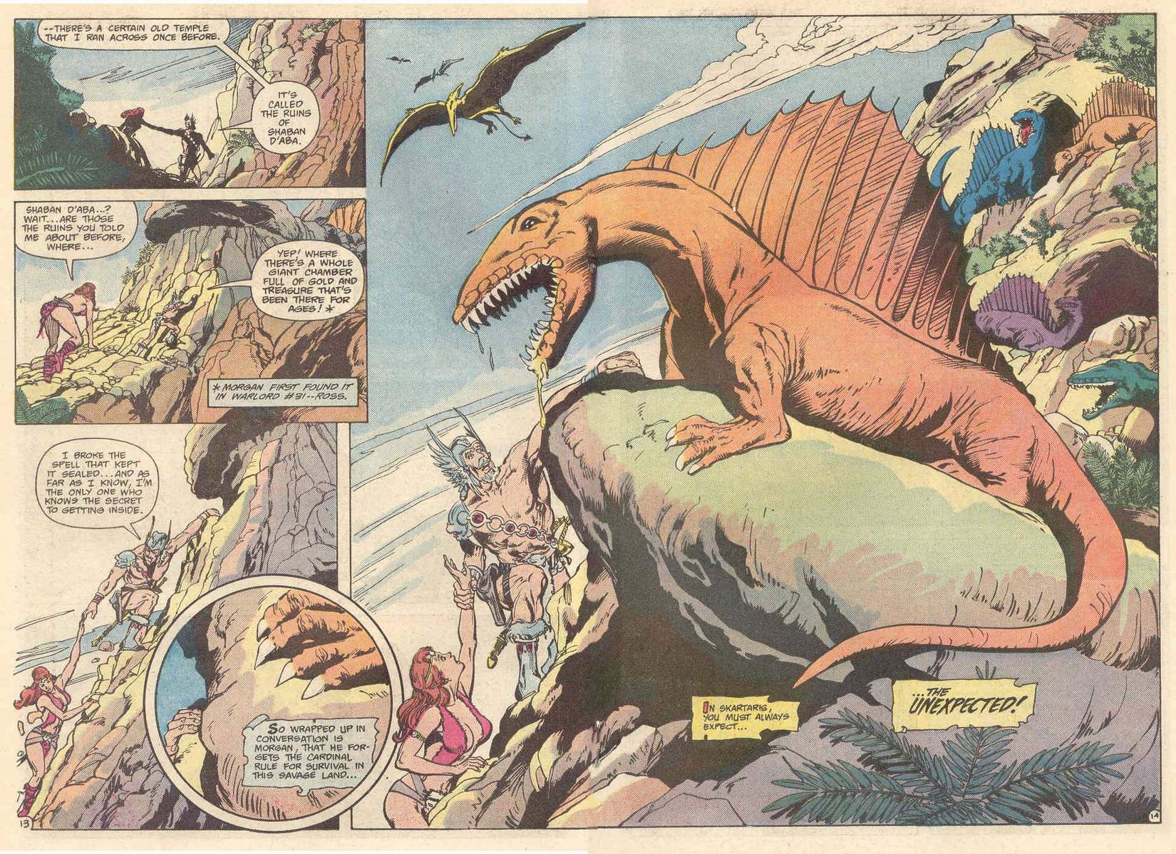 Read online Warlord (1976) comic -  Issue #90 - 13