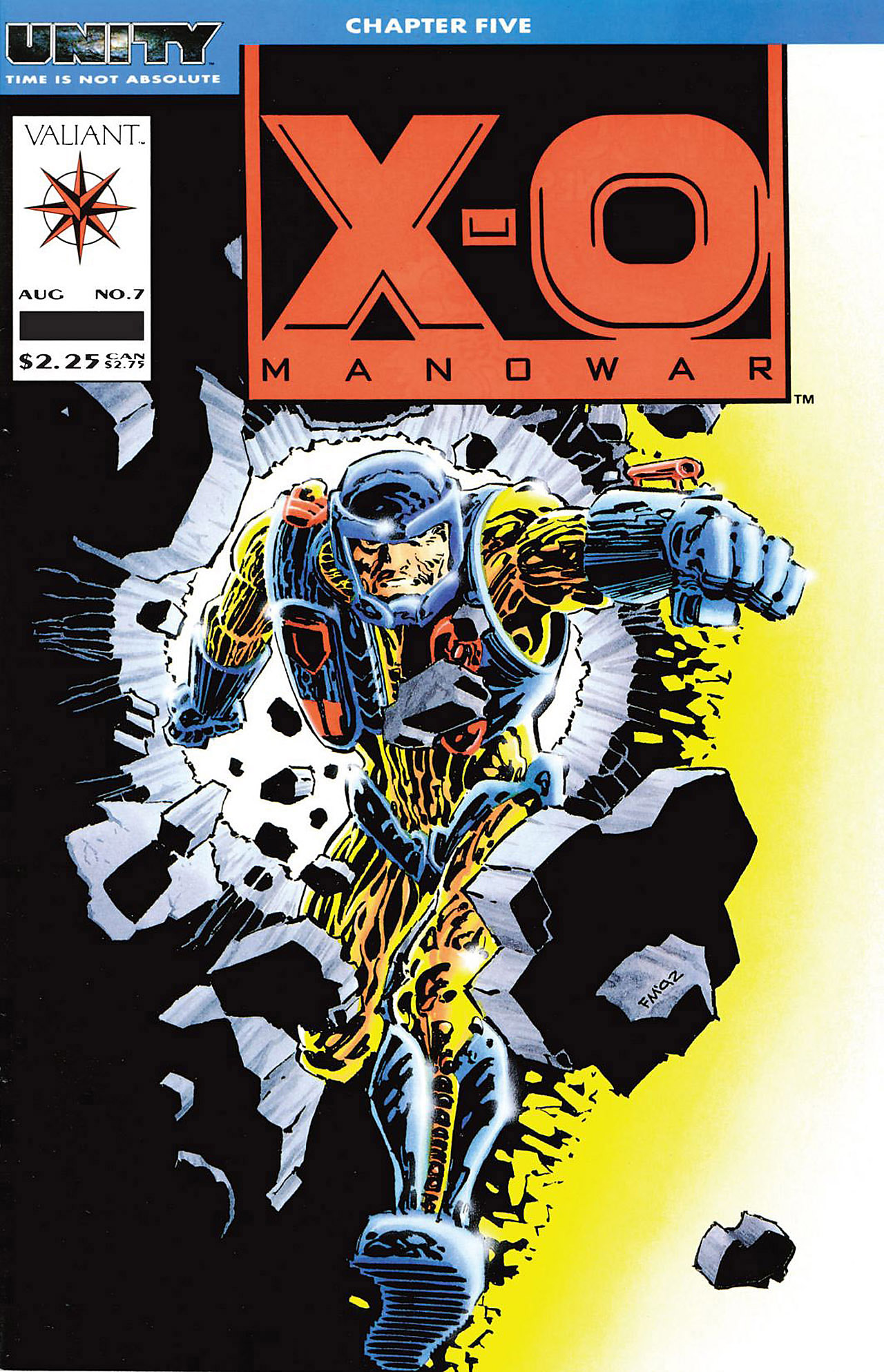 Read online X-O Manowar (1992) comic -  Issue #7 - 1