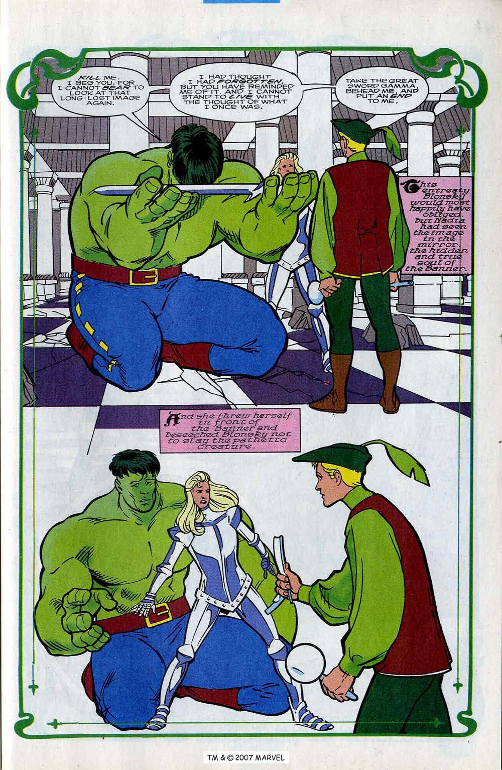 Read online The Incredible Hulk Annual comic -  Issue #20 - 33