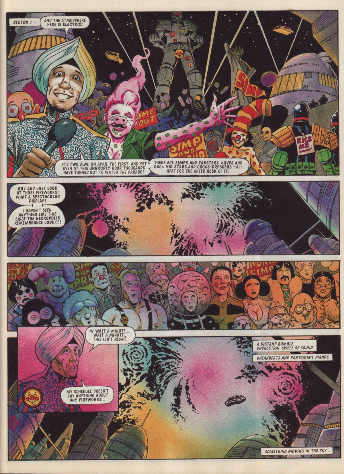 Read online Judge Dredd Megazine (vol. 3) comic -  Issue #16 - 17