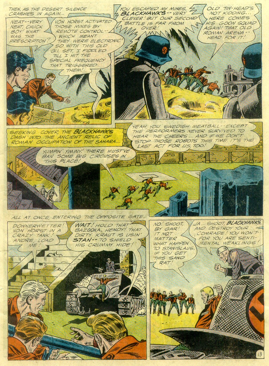 Read online Blackhawk (1957) comic -  Issue #213 - 19