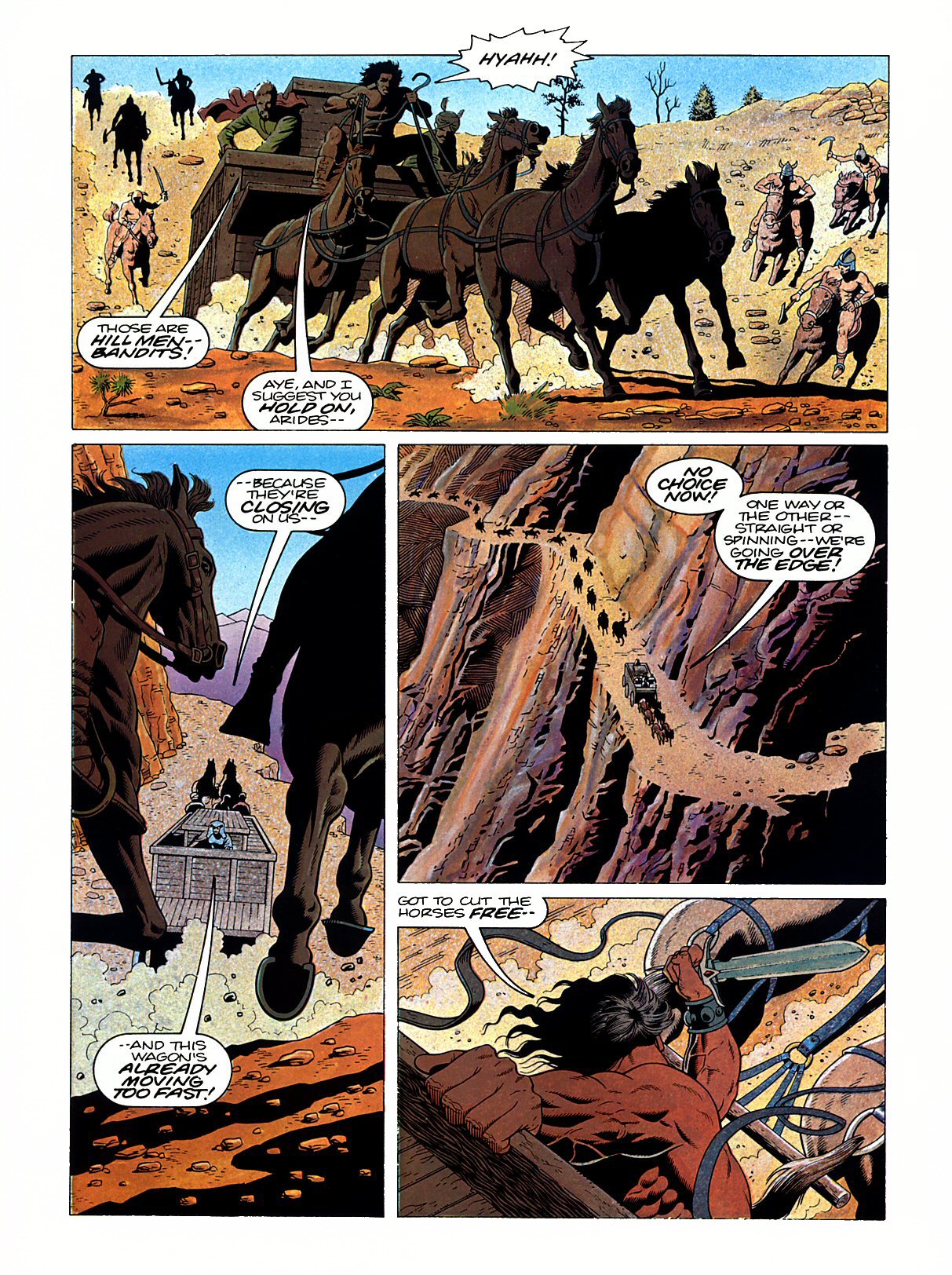 Read online Marvel Graphic Novel: Conan the Barbarian: The Skull of Set comic -  Issue # Full - 27