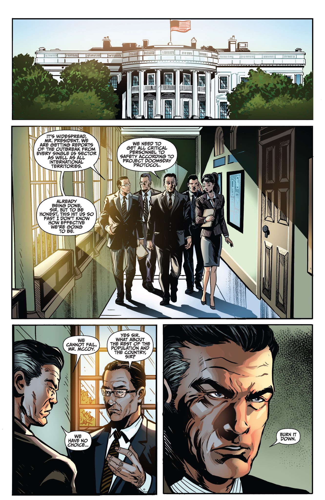 Read online Aliens vs. Zombies comic -  Issue #1 - 9