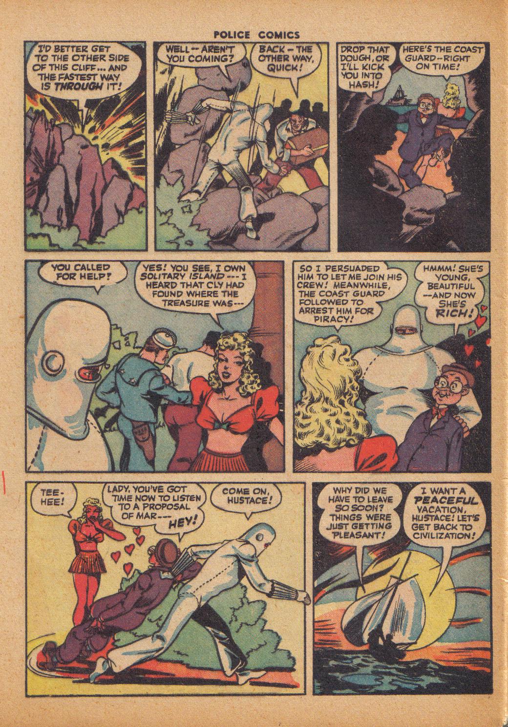 Read online Police Comics comic -  Issue #50 - 48