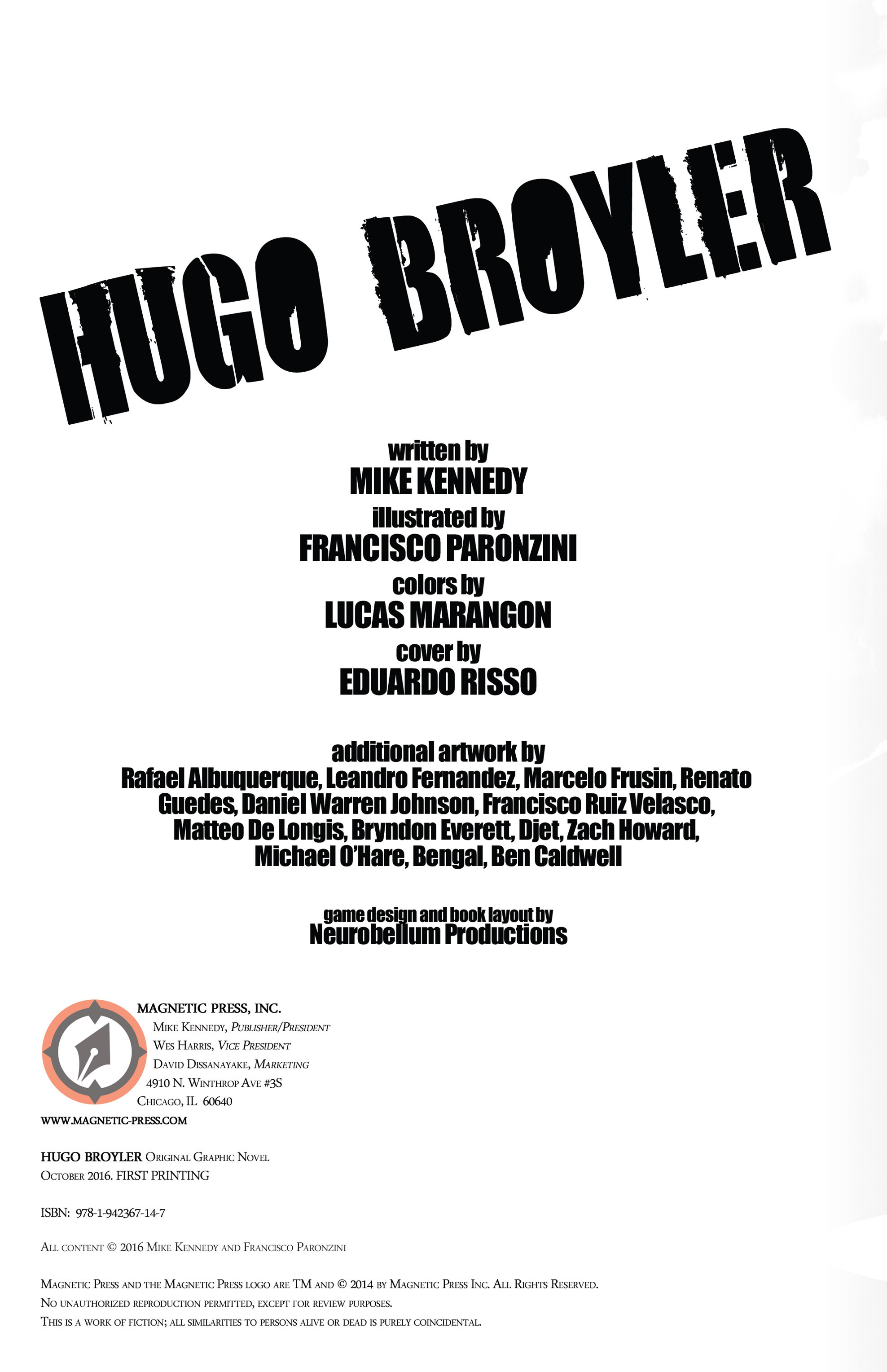 Read online Hugo Broyler comic -  Issue #1 - 2