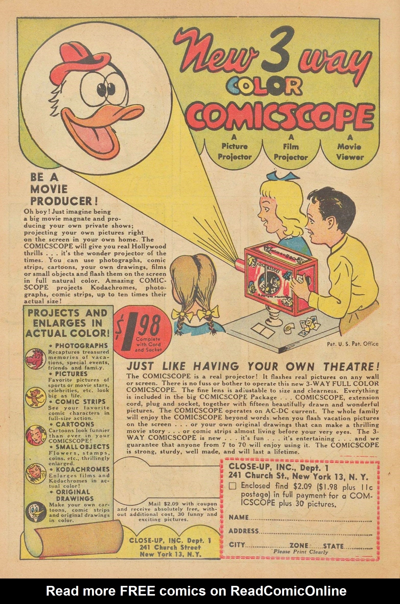 Read online Super Duck Comics comic -  Issue #14 - 50