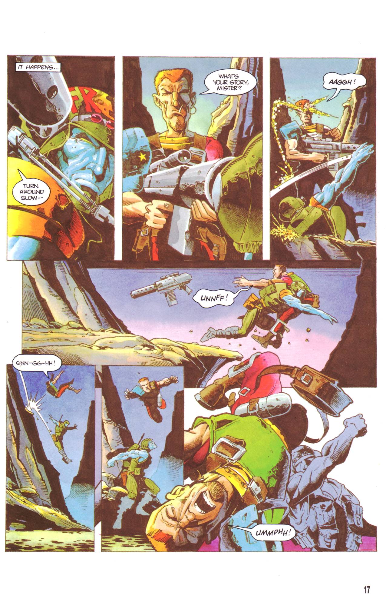 Read online Rogue Trooper:  The Final Warrior comic -  Issue #3 - 18
