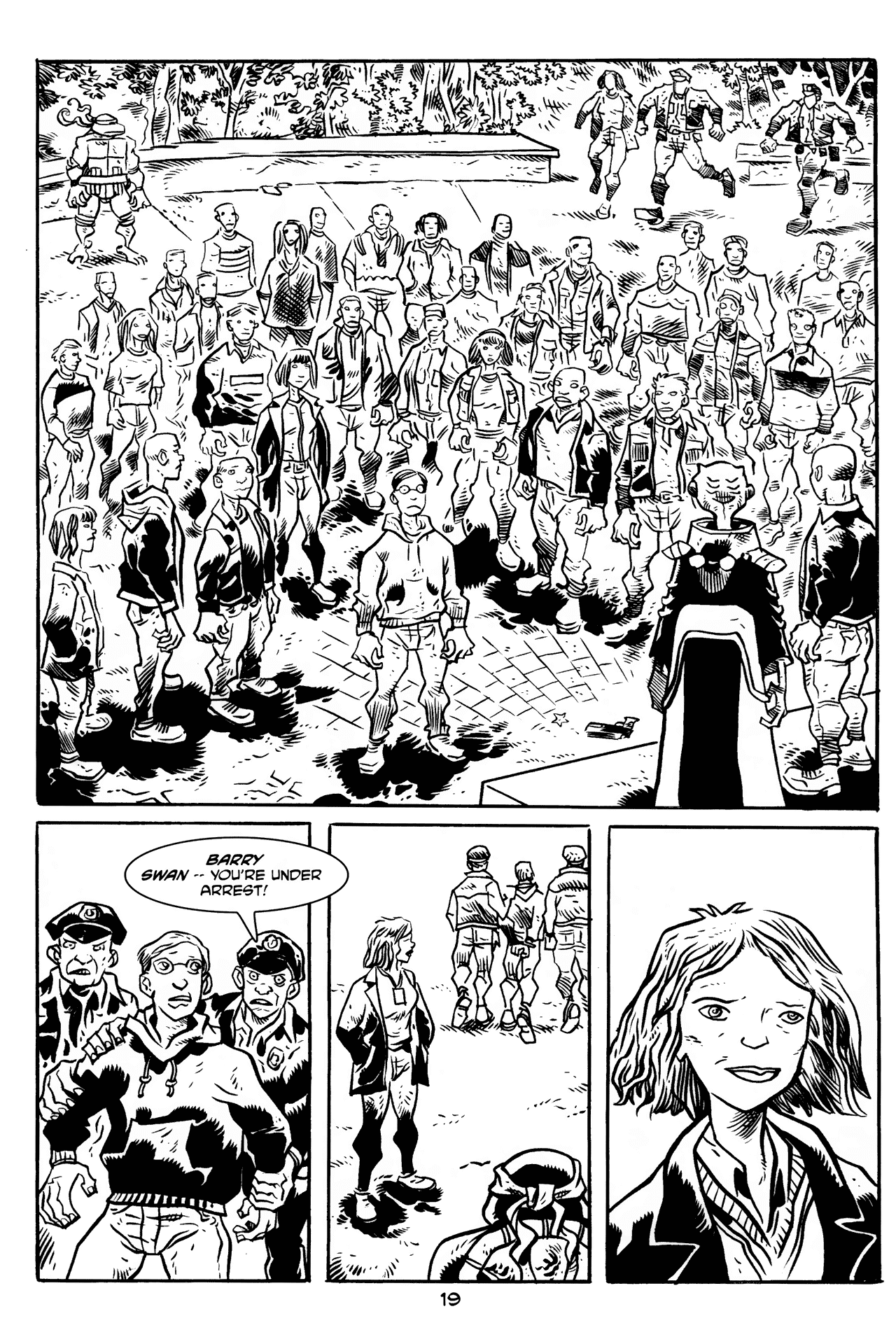 Read online Michelangelo The Third Kind comic -  Issue #4 - 21