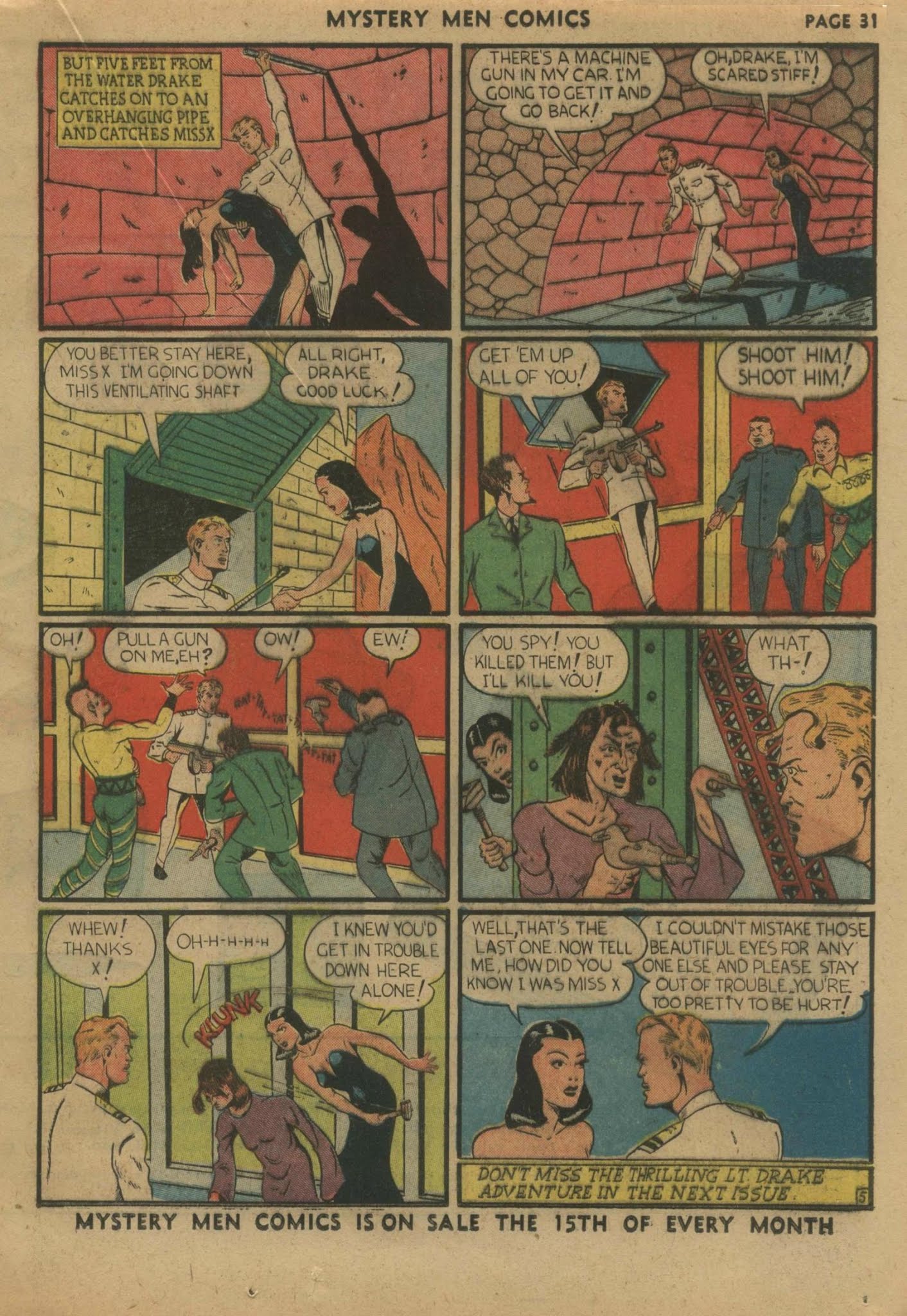 Read online Mystery Men Comics comic -  Issue #21 - 33