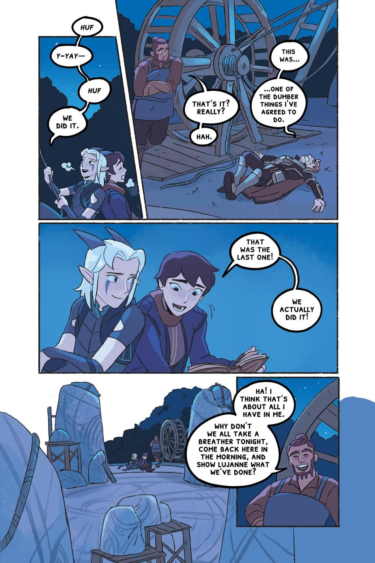 Read online Through the Moon: The Dragon Prince Graphic Novel comic -  Issue # TPB - 81