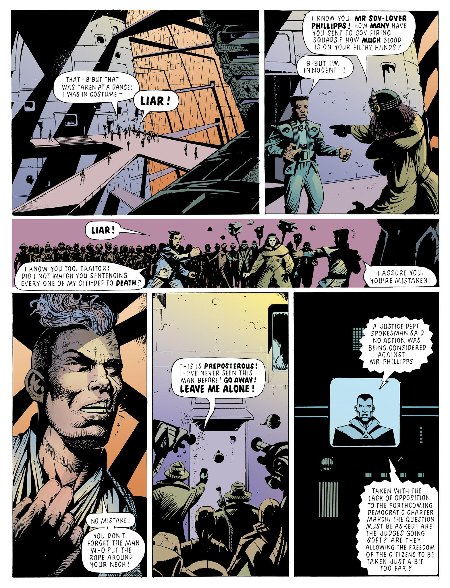Read online Essential Judge Dredd: America comic -  Issue # TPB (Part 1) - 24