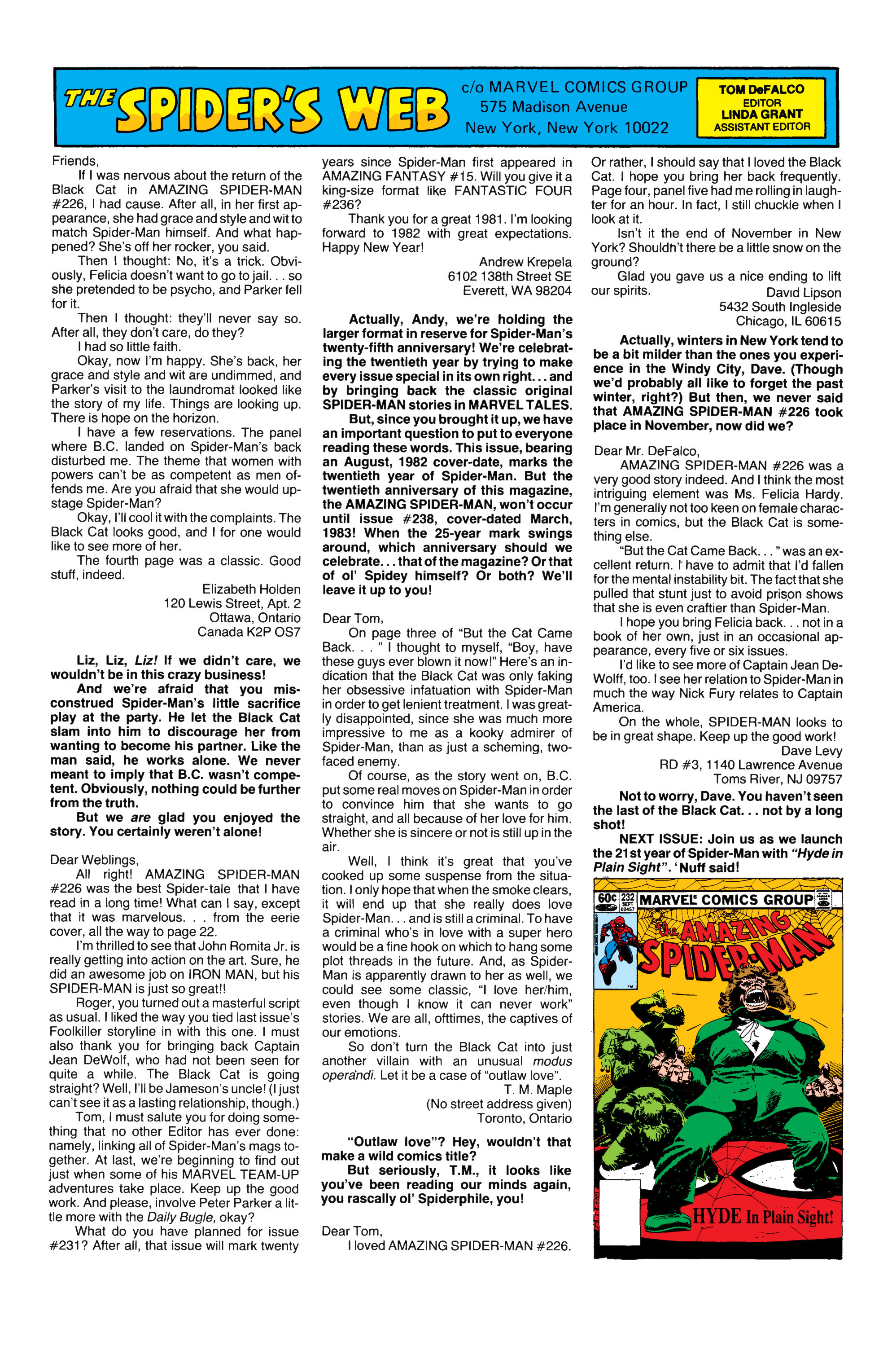 Read online The Amazing Spider-Man (1963) comic -  Issue #231 - 24