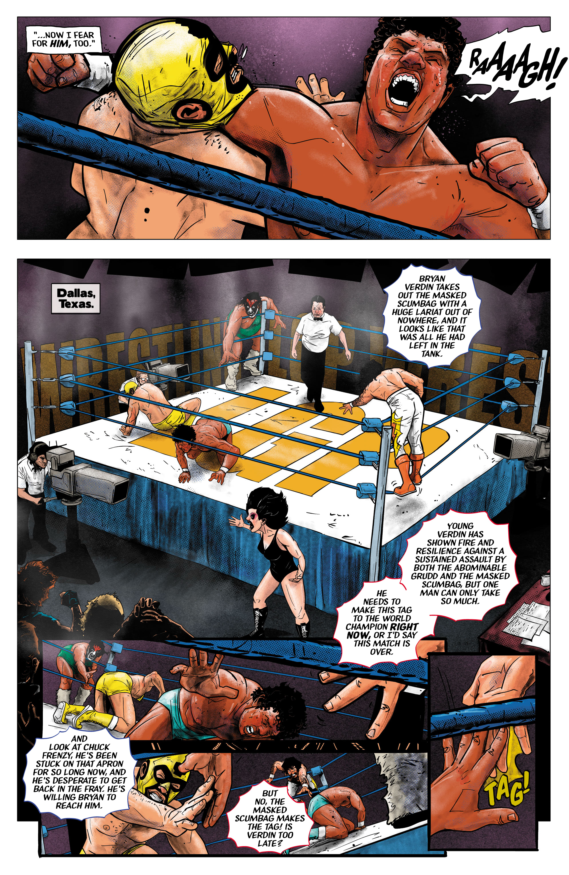 Read online The Crimson Cage comic -  Issue #3 - 3