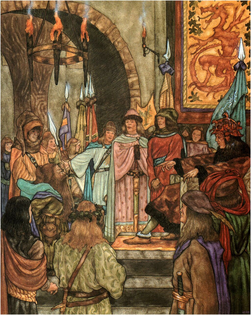 Read online Tolkien's World - Paintings of Middle-Earth comic -  Issue # TPB (Part 1) - 21