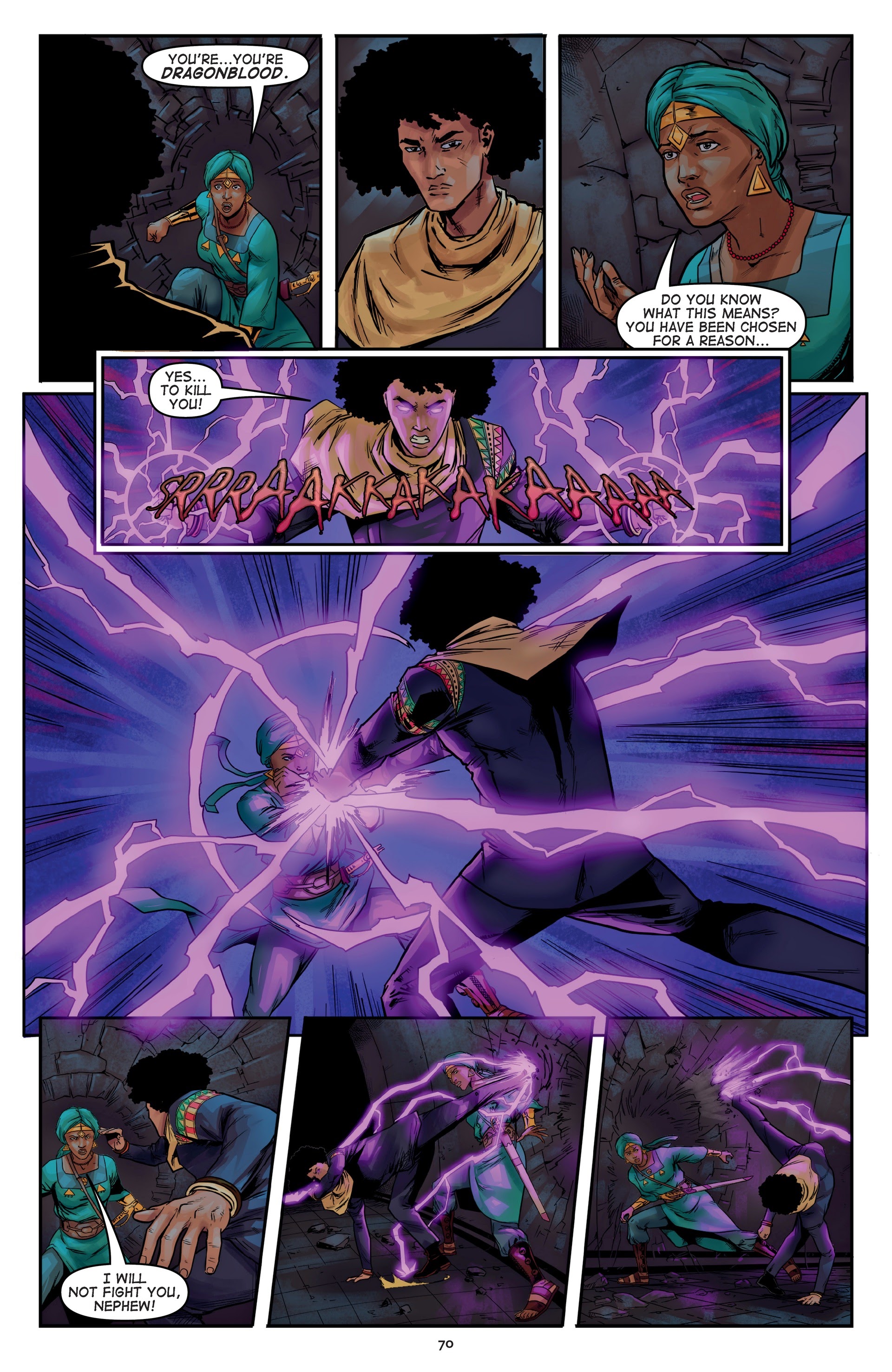 Read online Malika: Warrior Queen comic -  Issue # TPB 2 (Part 1) - 72