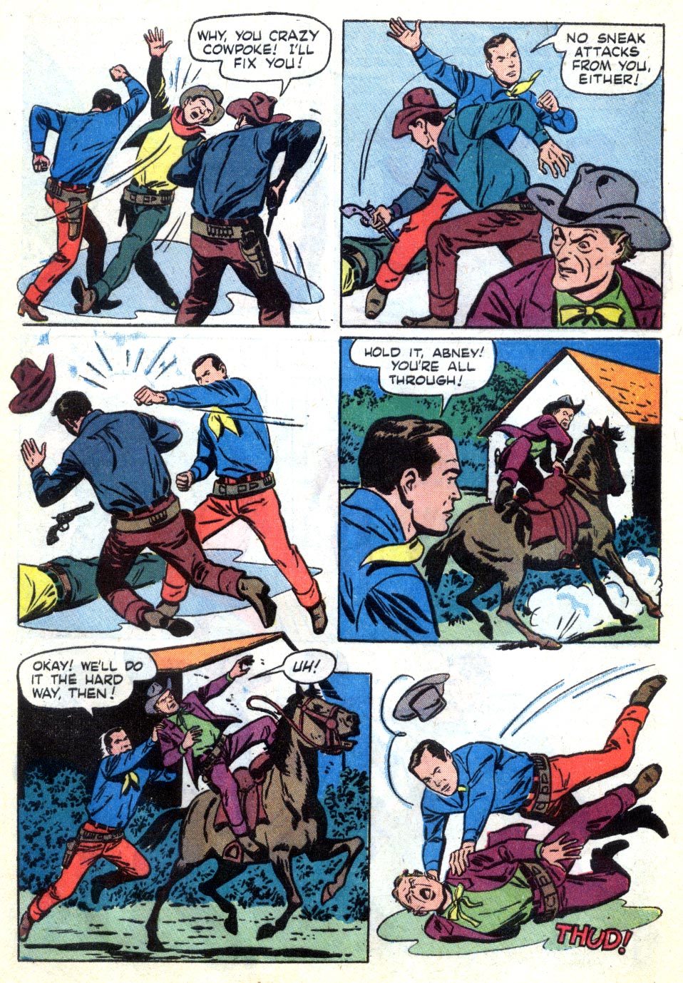 Read online Four Color Comics comic -  Issue #722 - 32