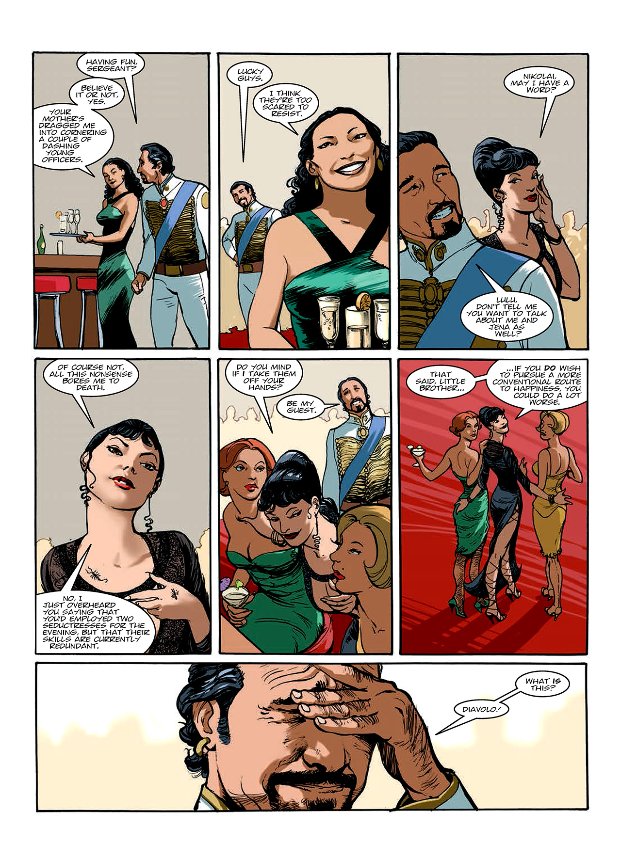 Read online Nikolai Dante comic -  Issue # TPB 10 - 83