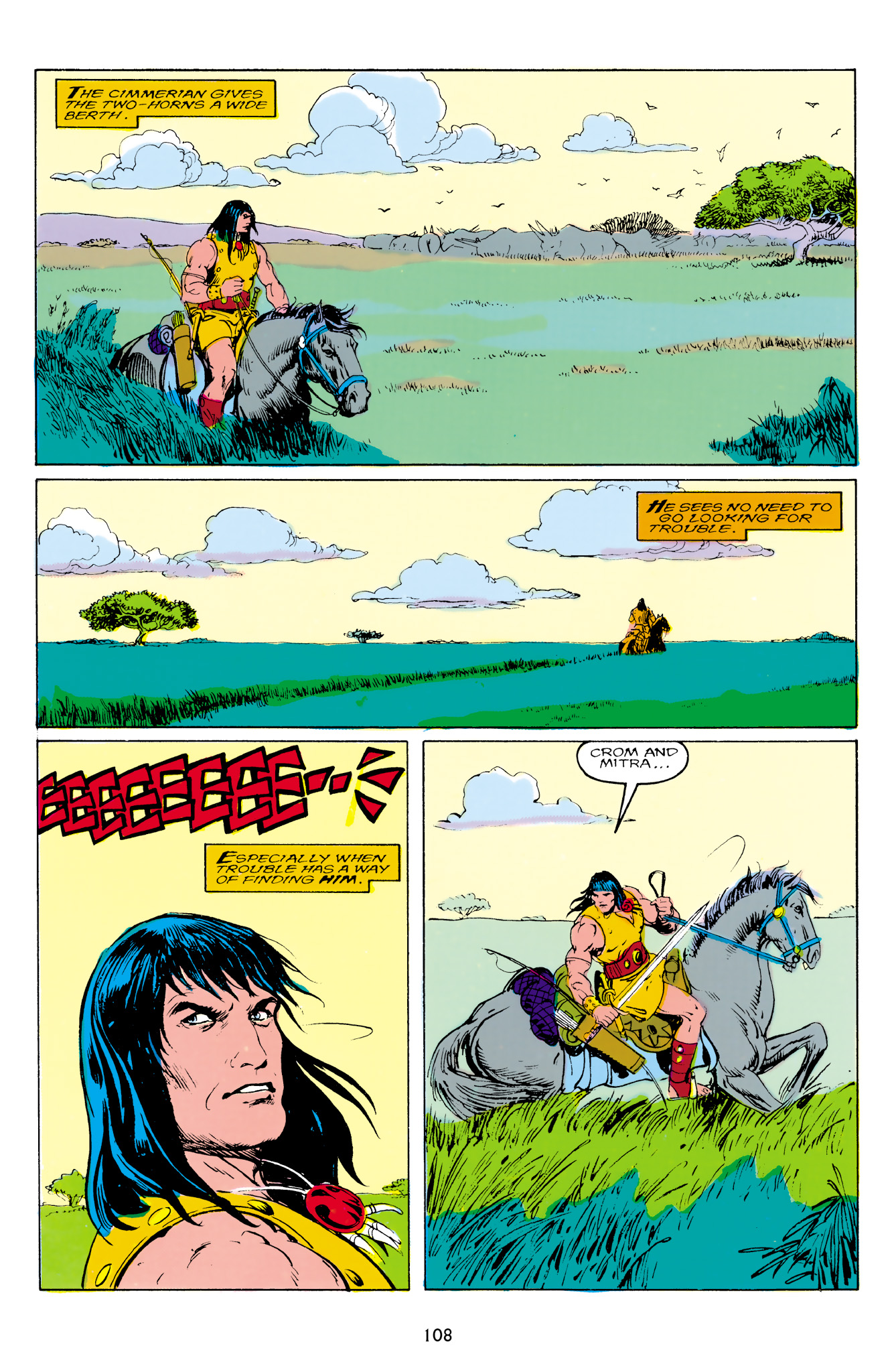Read online The Chronicles of Conan comic -  Issue # TPB 27 (Part 1) - 108
