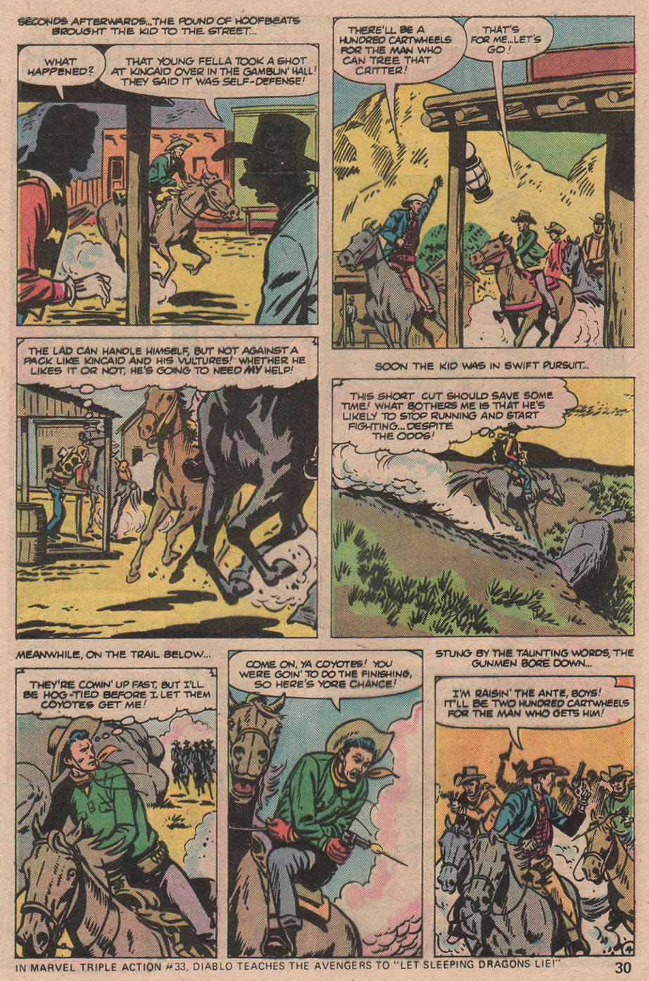 Read online Kid Colt Outlaw comic -  Issue #214 - 32