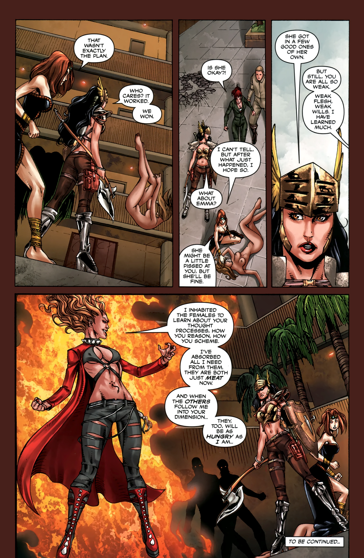 Read online War Goddess comic -  Issue #3 - 25