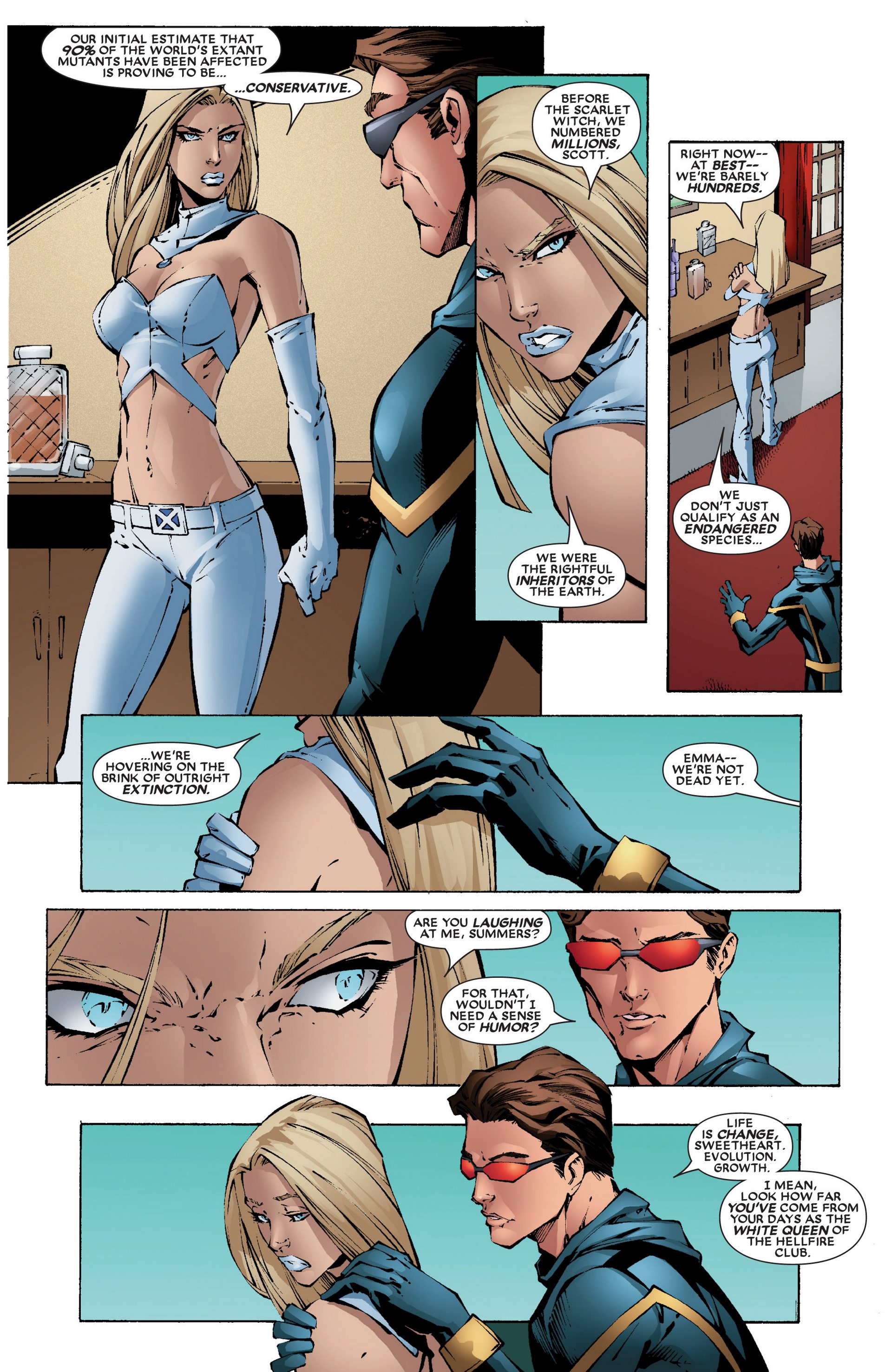 Read online Decimation: House of M - The Day After comic -  Issue # Full - 19