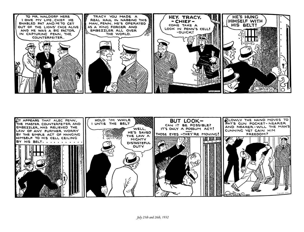 Read online The Complete Chester Gould's Dick Tracy comic -  Issue # TPB 1 (Part 1) - 156
