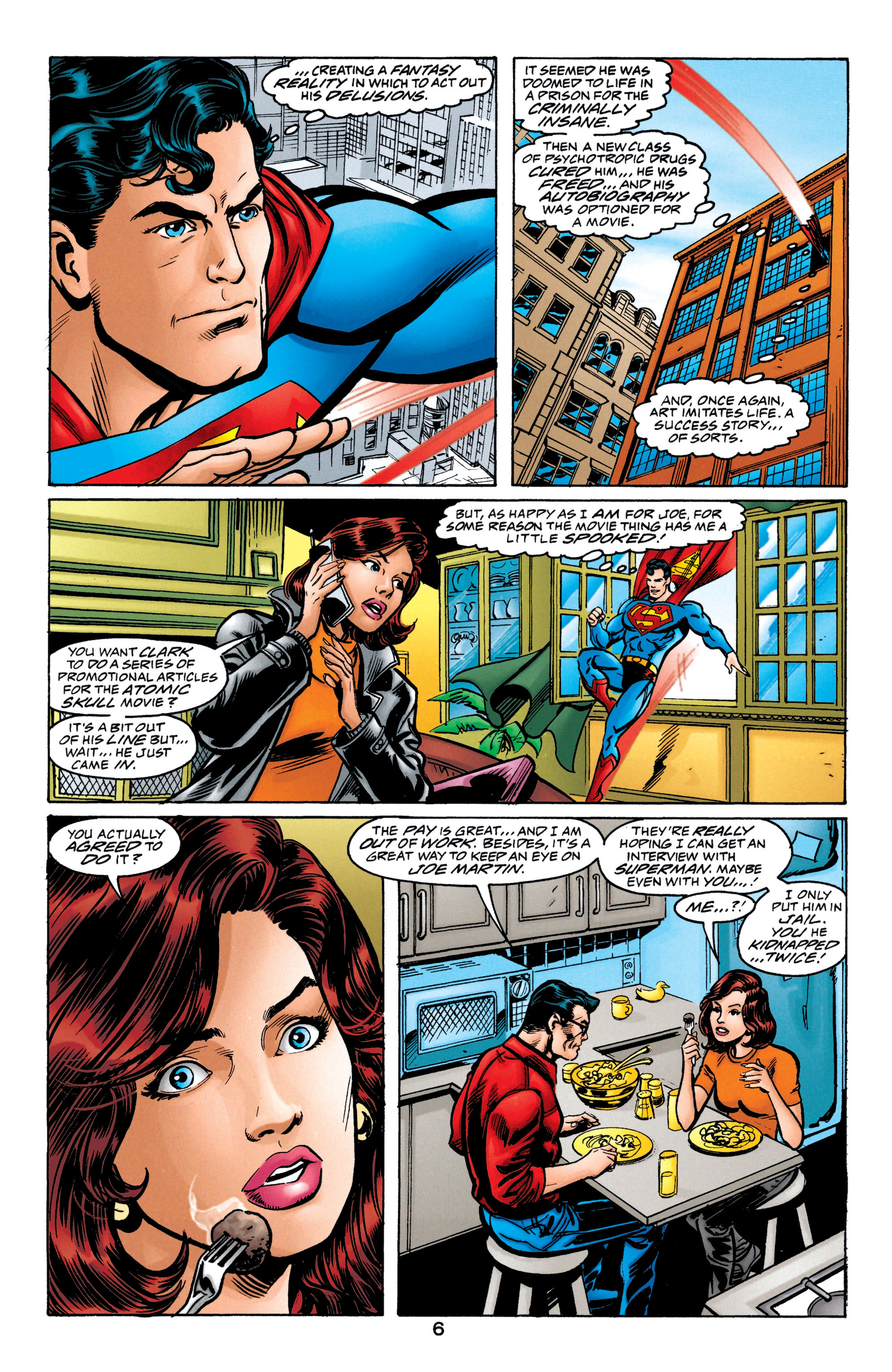 Read online Adventures of Superman (1987) comic -  Issue #571 - 6