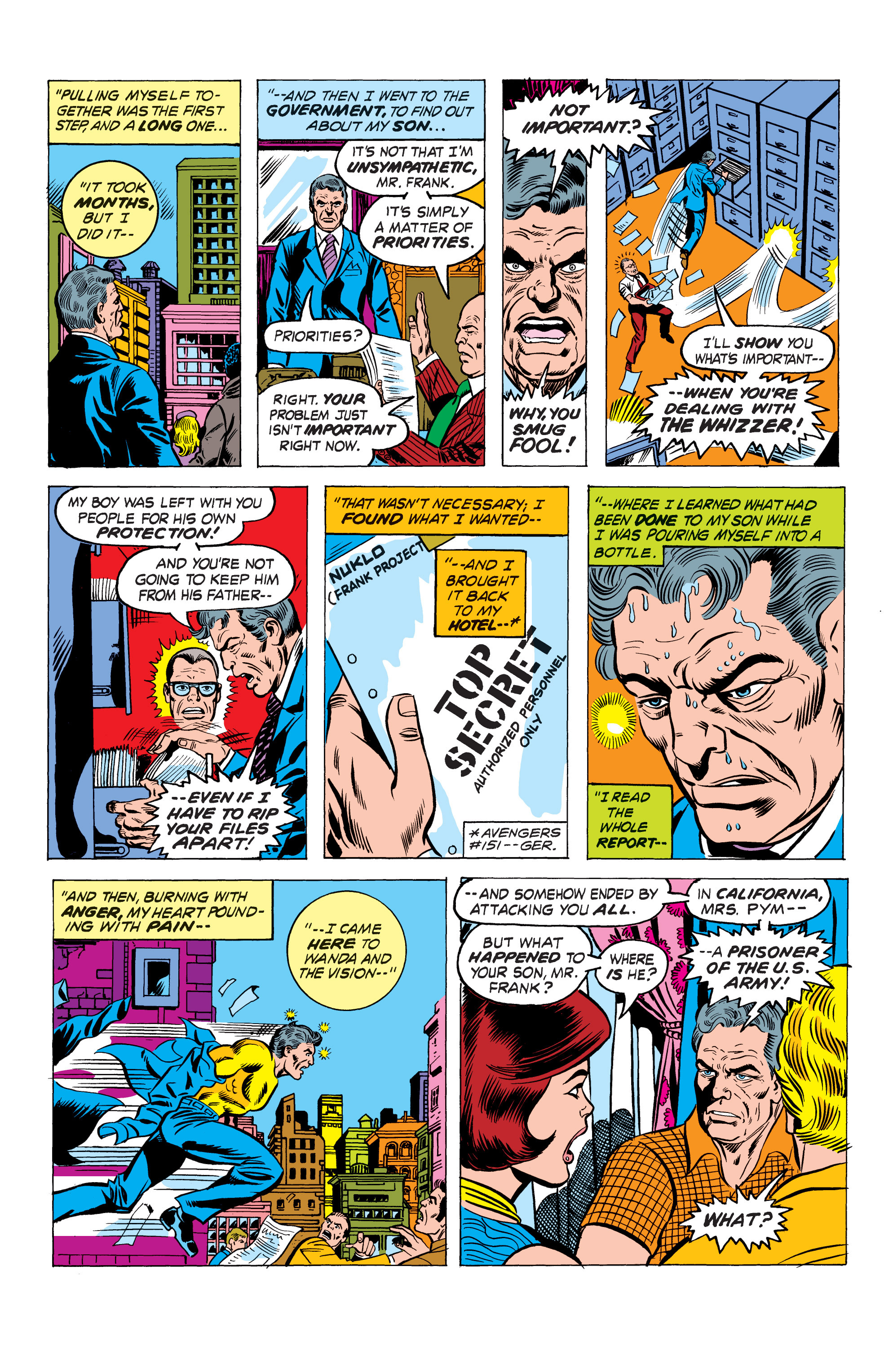 Read online Marvel Masterworks: The Avengers comic -  Issue # TPB 16 (Part 1) - 89