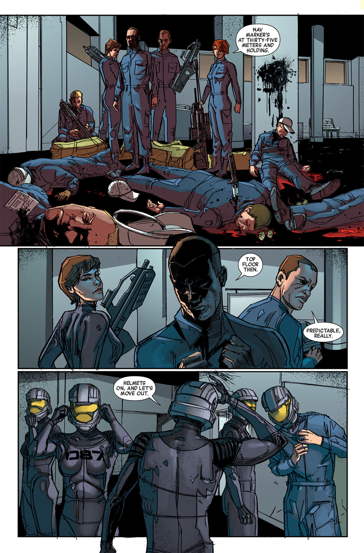 Read online Halo: Fall Of Reach - Boot Camp comic -  Issue # Full - 76