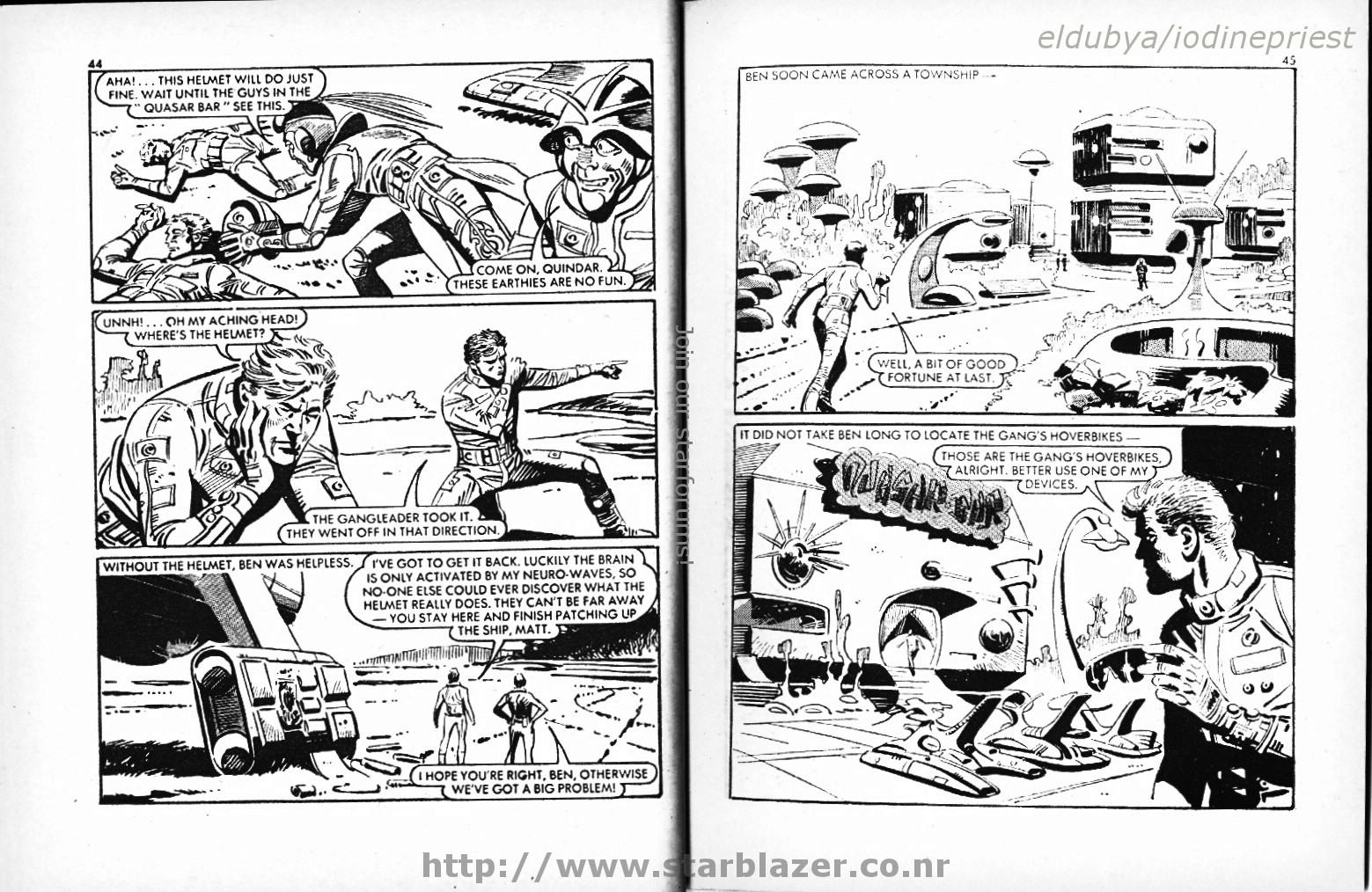 Read online Starblazer comic -  Issue #76 - 24